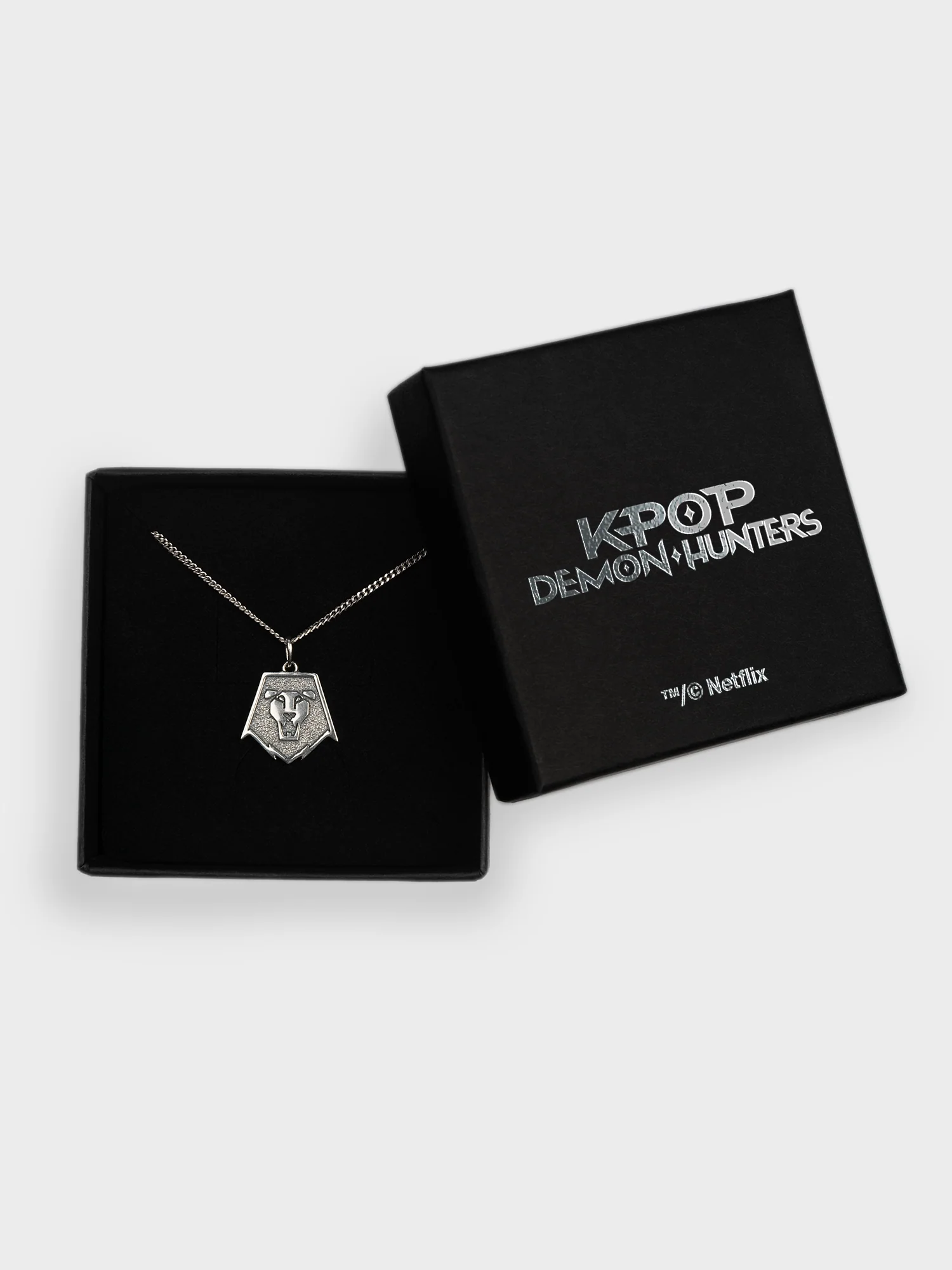 KPop Demon Hunters SAJA BOYS Logo Necklace - Image 6
