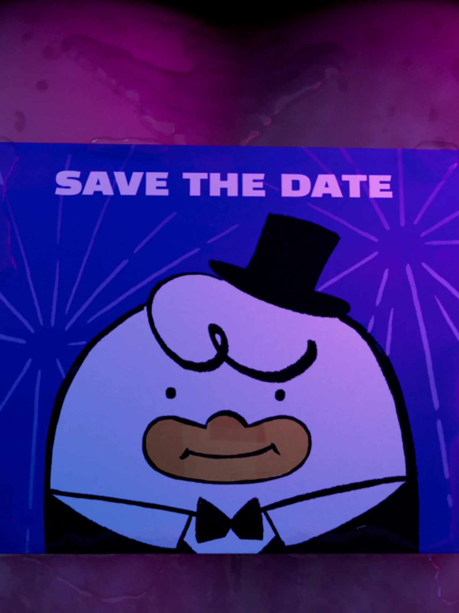 KPop Demon Hunters Save the Date Card - Image 2