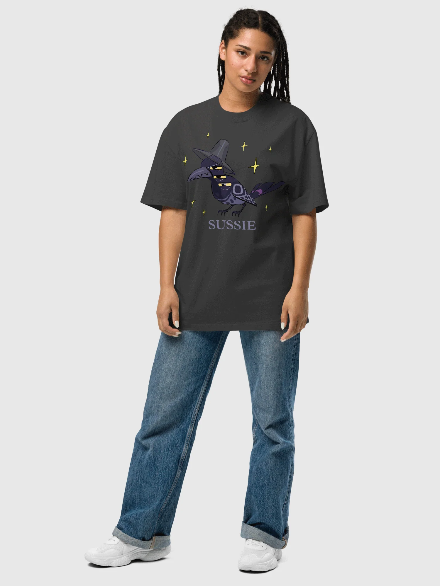 KPop Demon Hunters Sussie Magpie Oversized T-Shirt - Image 2
