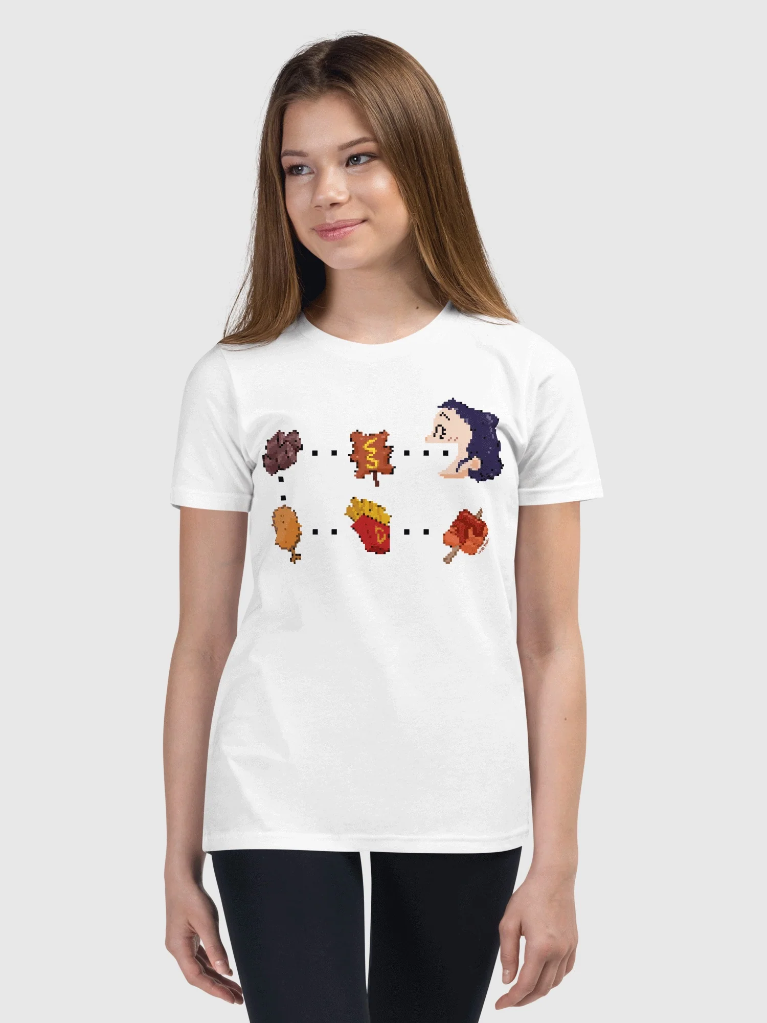 KPop Demon Hunters Zoey Snacks Kids T-Shirt - Image 3