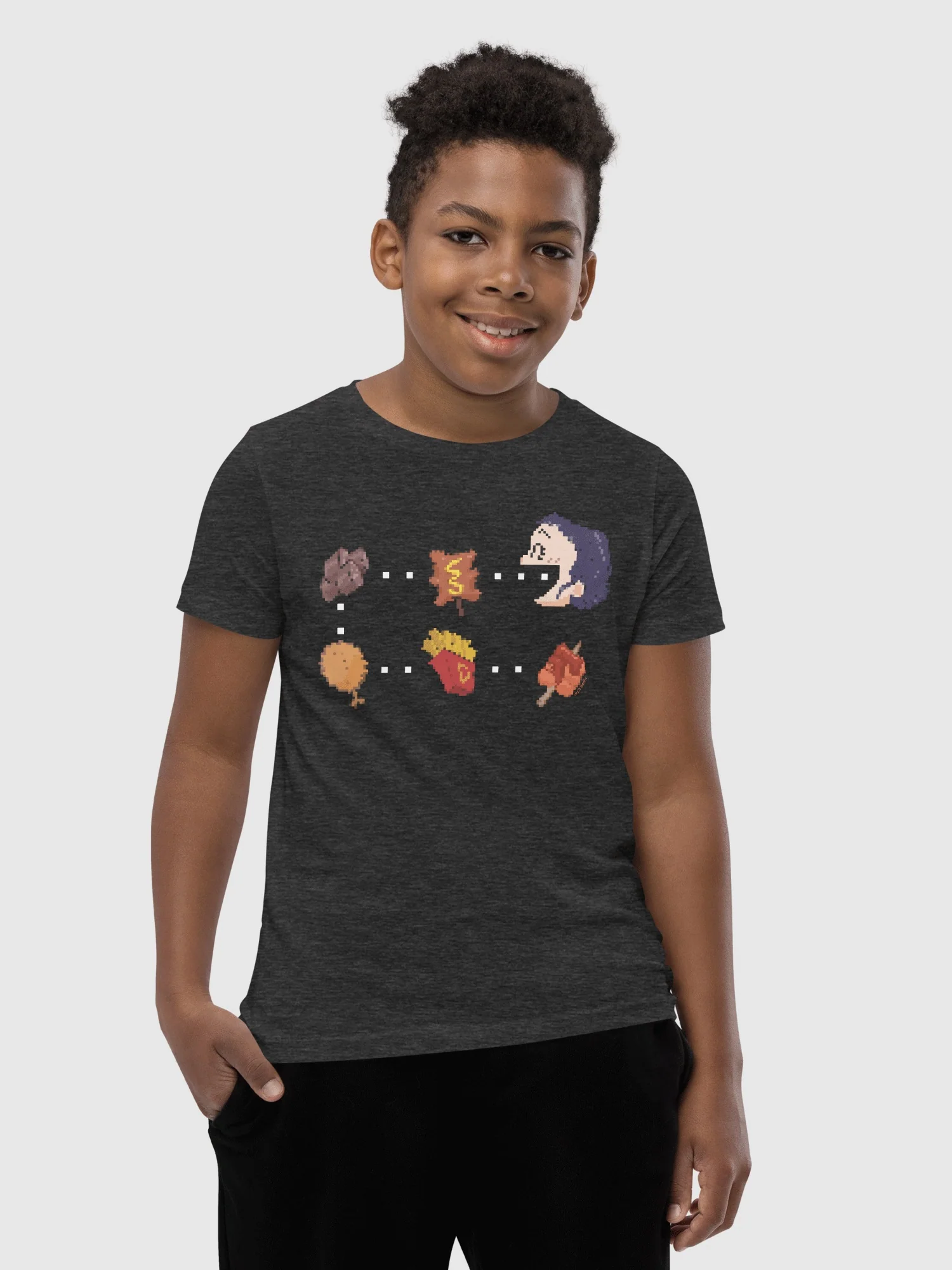 KPop Demon Hunters Zoey Snacks Kids T-Shirt - Image 4