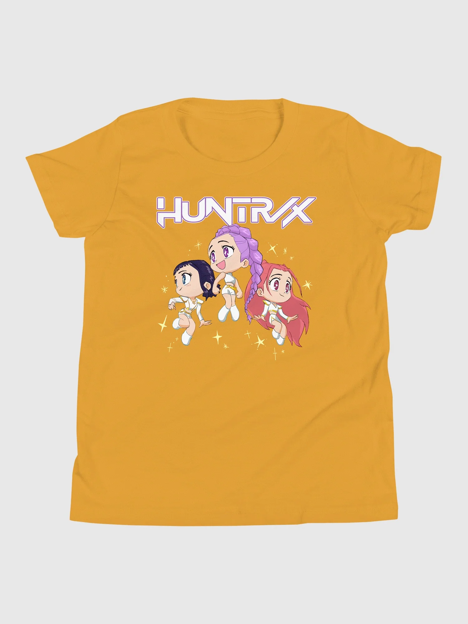 KPop Demon Hunters As Seen On HUNTR/X World Tour Kids T-Shirt - Image 3