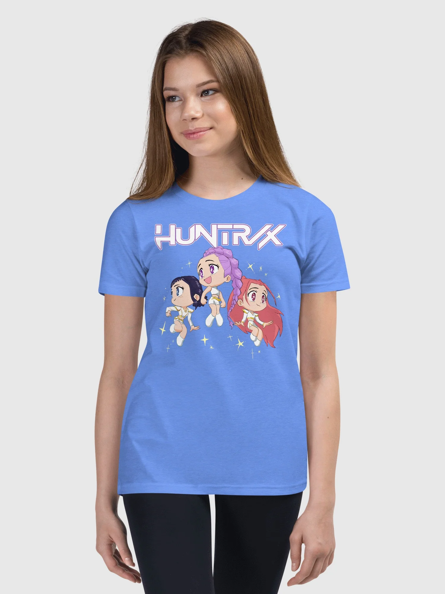 KPop Demon Hunters As Seen On HUNTR/X World Tour Kids T-Shirt - Image 5
