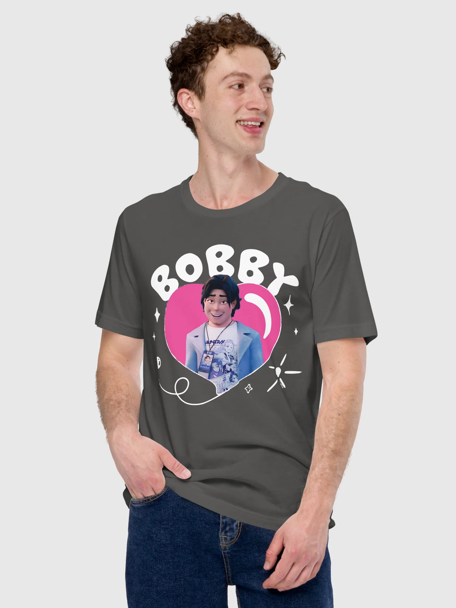 KPop Demon Hunters Bobby T-Shirt - Image 2