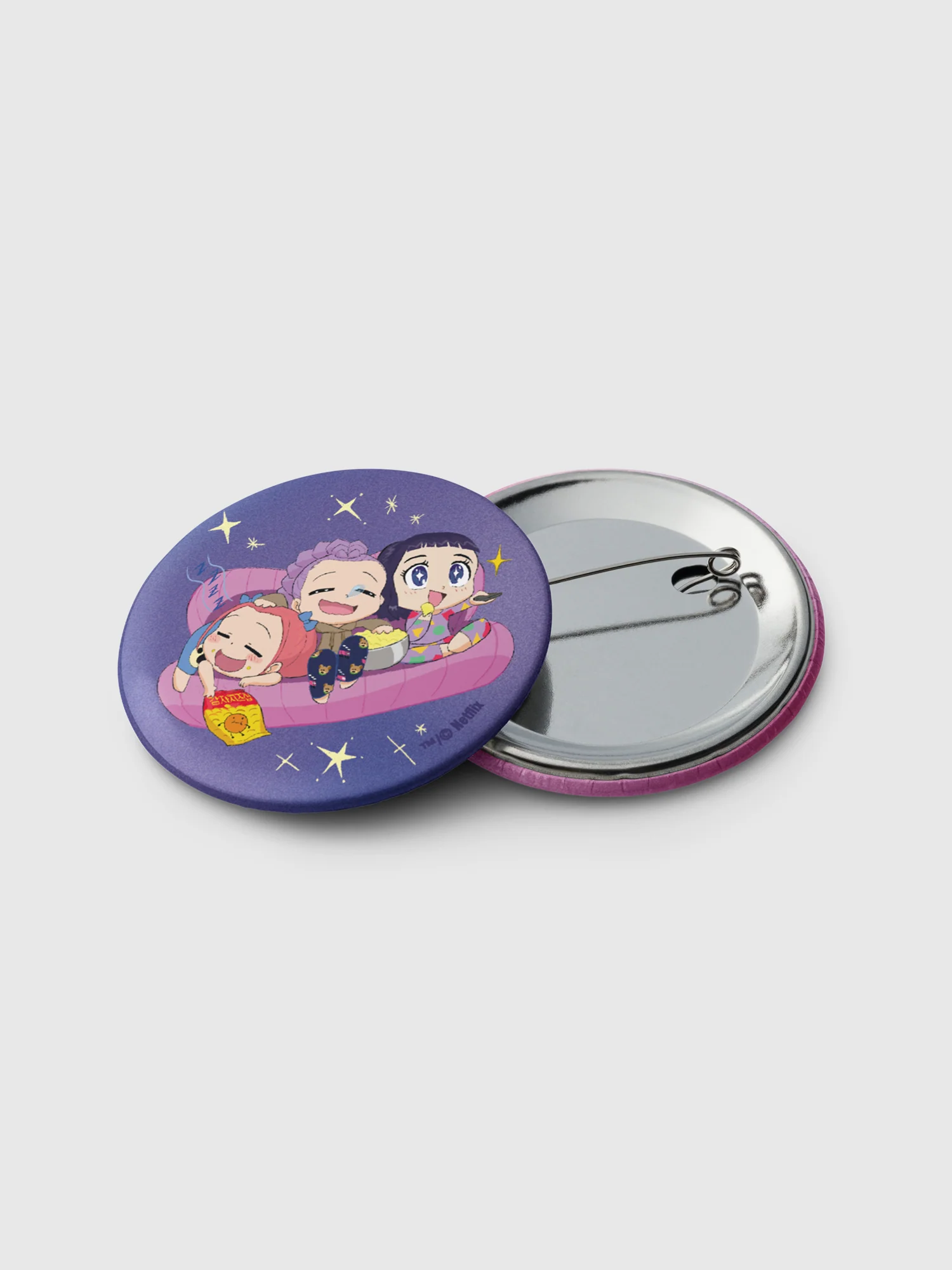 KPop Demon Hunters Chibi HUNTR/X Finale Pin Set - Image 3