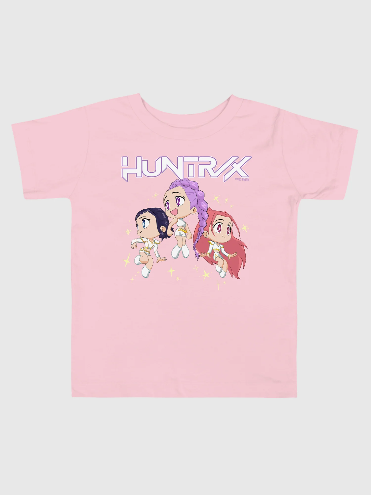 KPop Demon Hunters Chibi HUNTR/X Toddler T-Shirt - Image 3