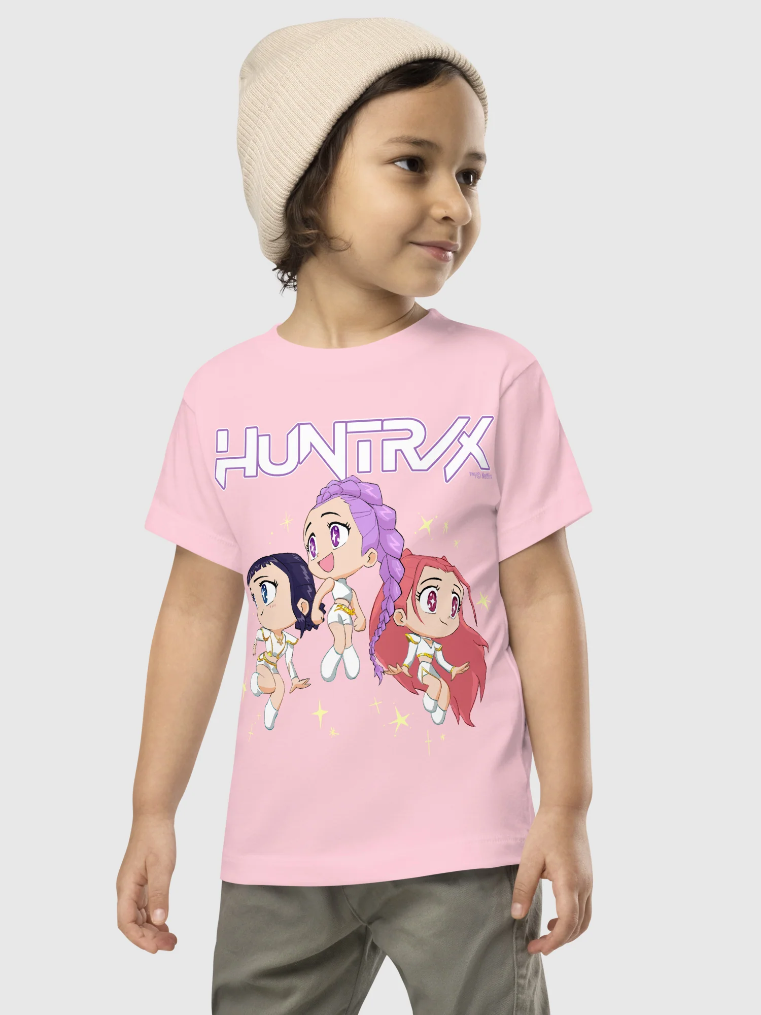 KPop Demon Hunters Chibi HUNTR/X Toddler T-Shirt - Image 4