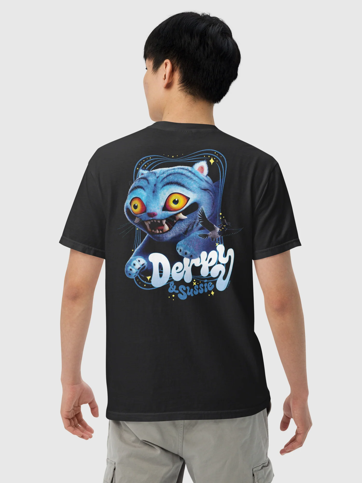 KPop Demon Hunters Comfort Colors T-Shirt Derpy & Sussie - Image 3