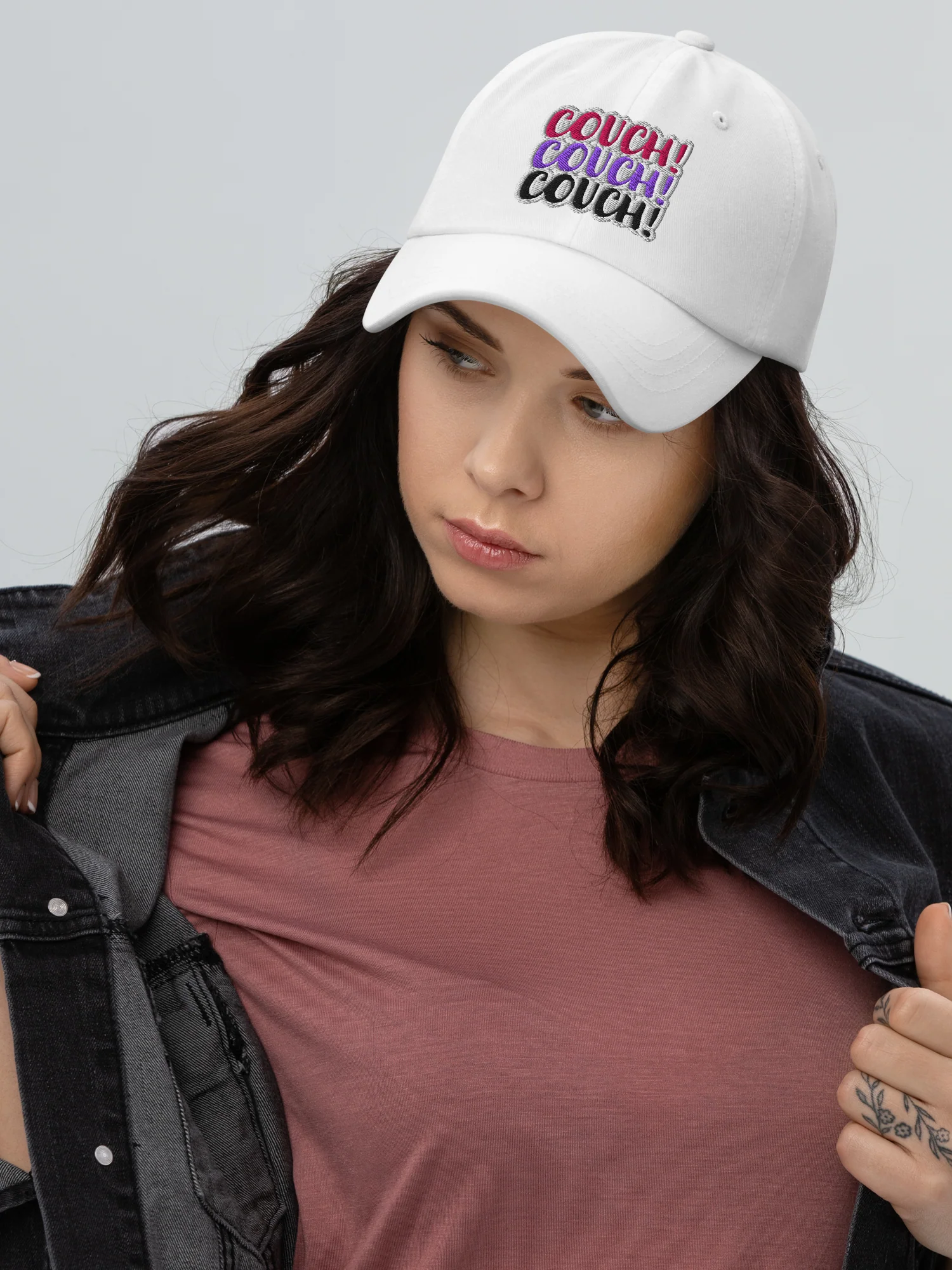 KPop Demon Hunters Couch! Couch! Couch! Dad Hat - Image 4