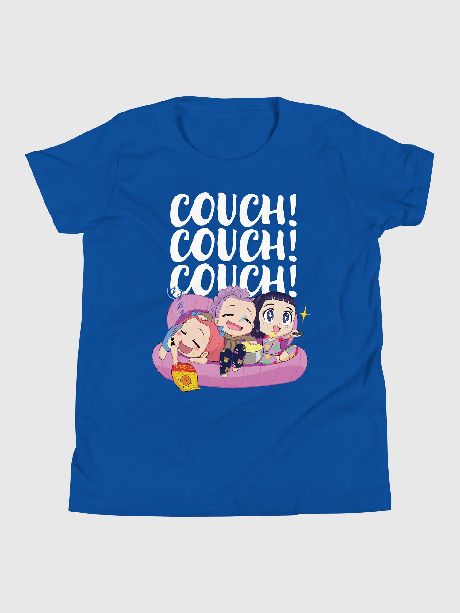 KPop Demon Hunters Couch Couch Couch! Kids T-Shirt - Image 3
