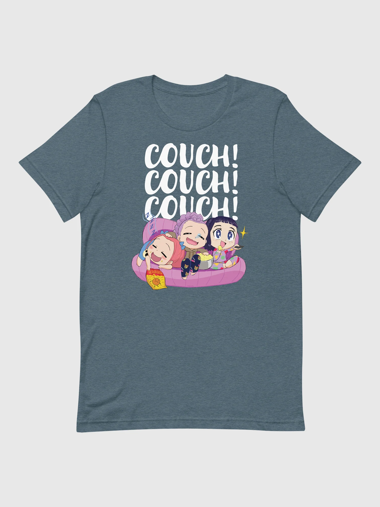 KPop Demon Hunters Couch Couch Couch! T-Shirt - Image 3
