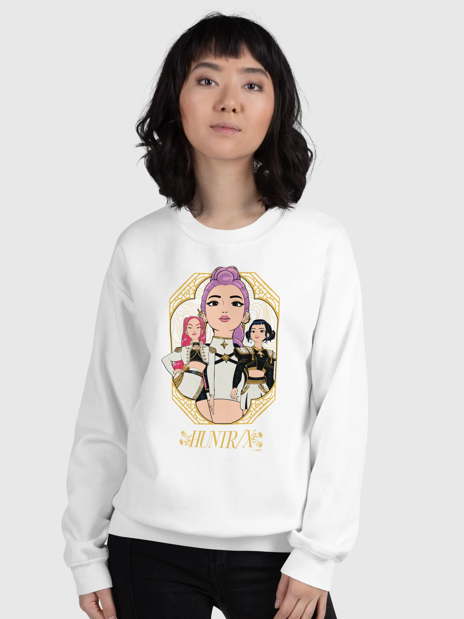 KPop Demon Hunters Crewneck HUNTR/X Golden - Image 3