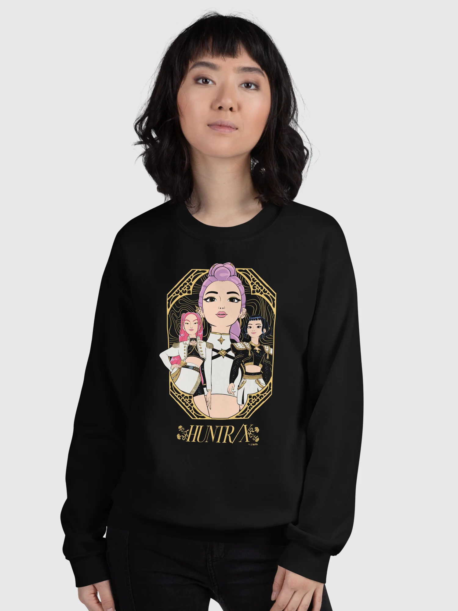 KPop Demon Hunters Crewneck HUNTR/X Golden - Image 4