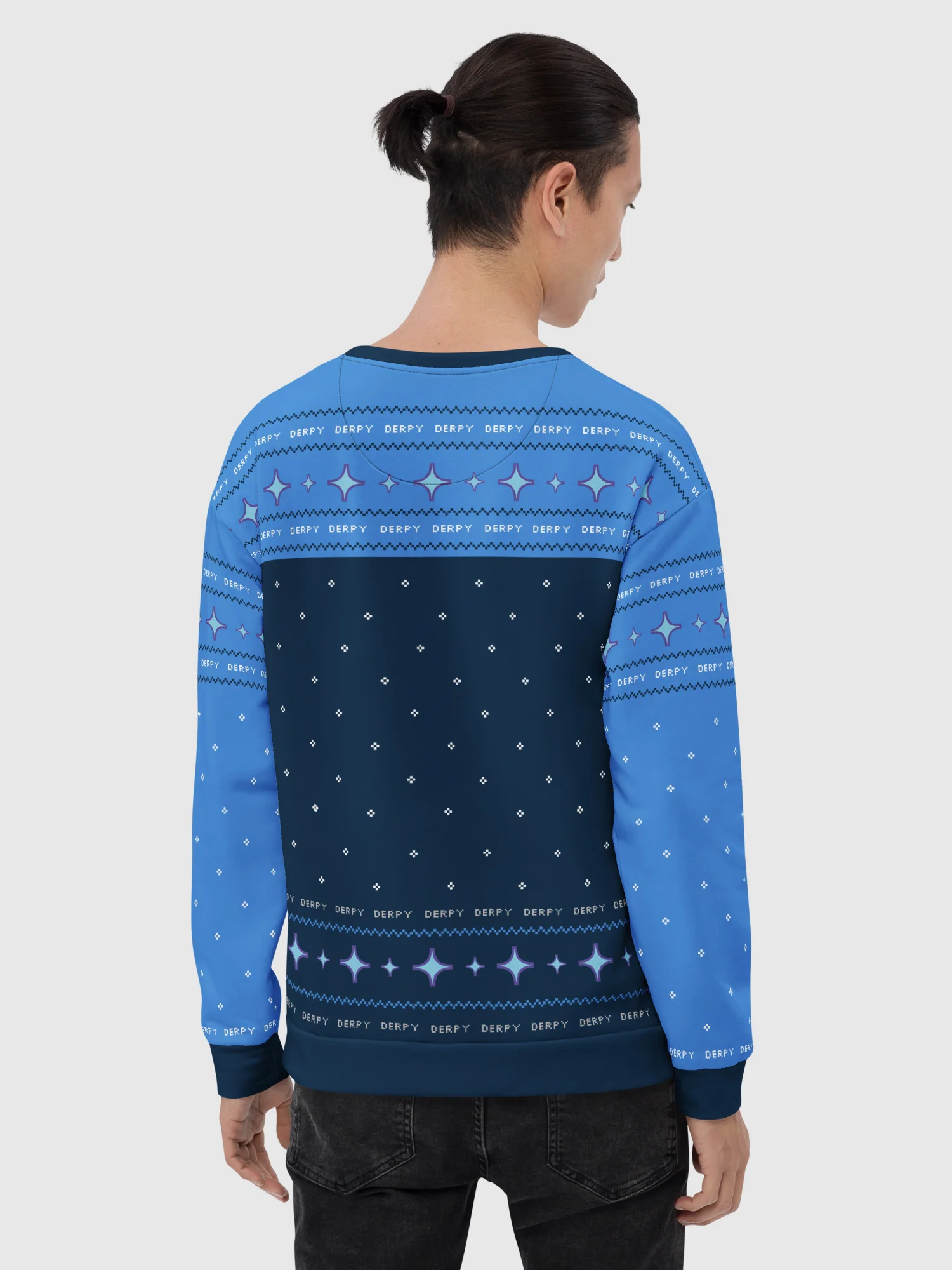 Kpop Demon Hunters Crewneck Sweatshirt Derpy Holiday - Image 4
