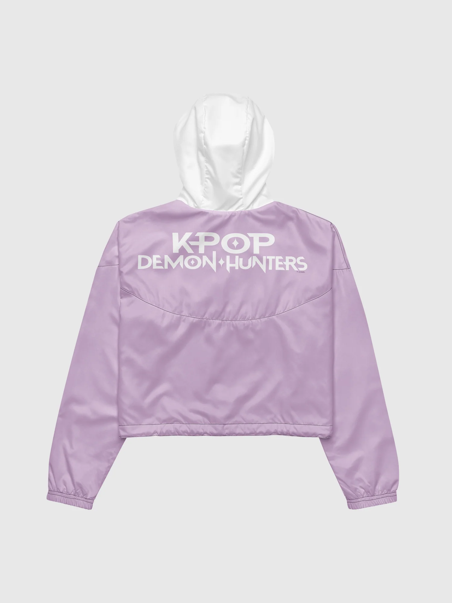 KPop Demon Hunters Cropped Windbreaker Half-Zip HUNTR/X - Image 2