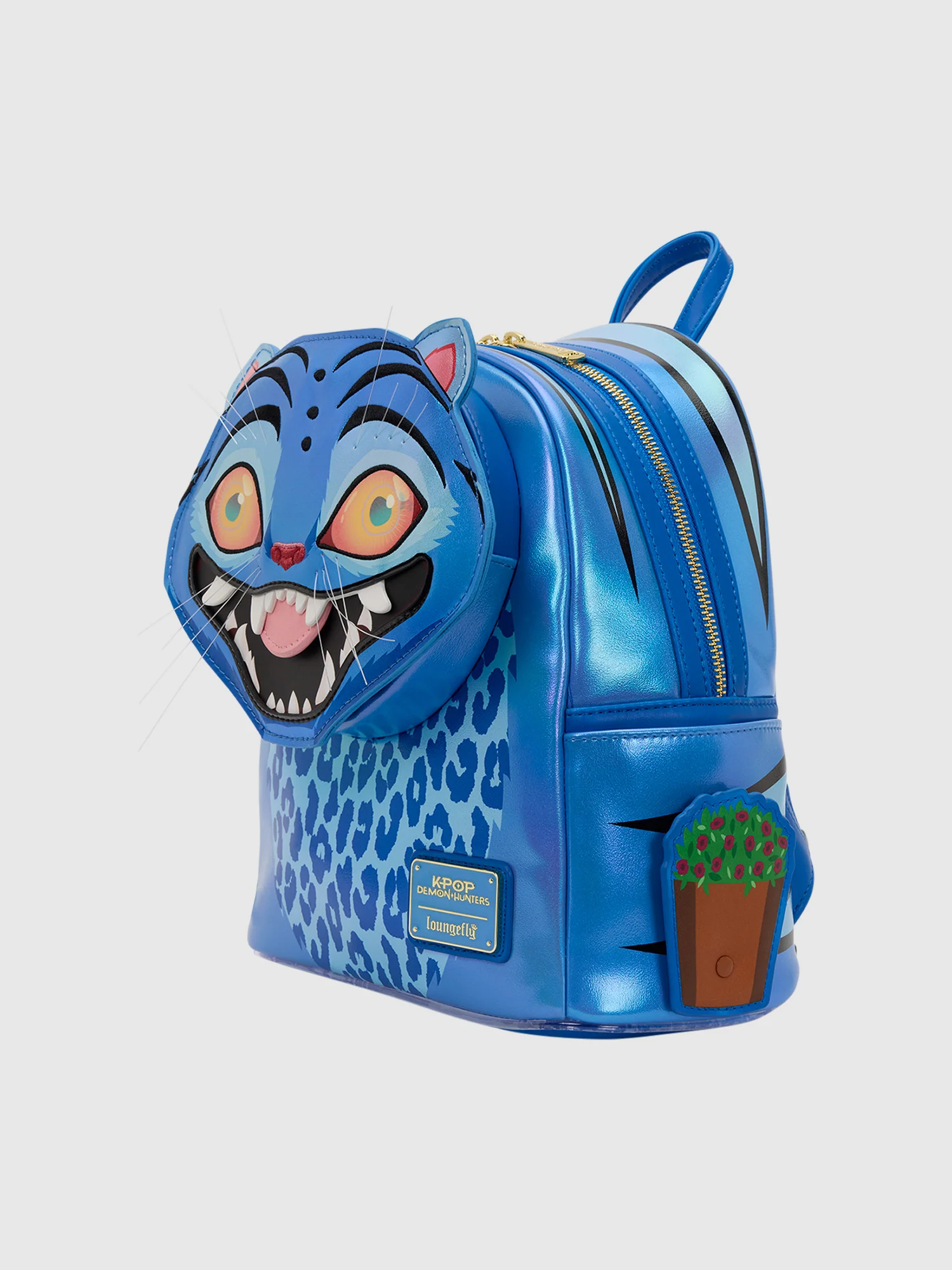 KPop Demon Hunters Exclusive Derpy Cosplay Light-Up Glow Mini Backpack - Image 8