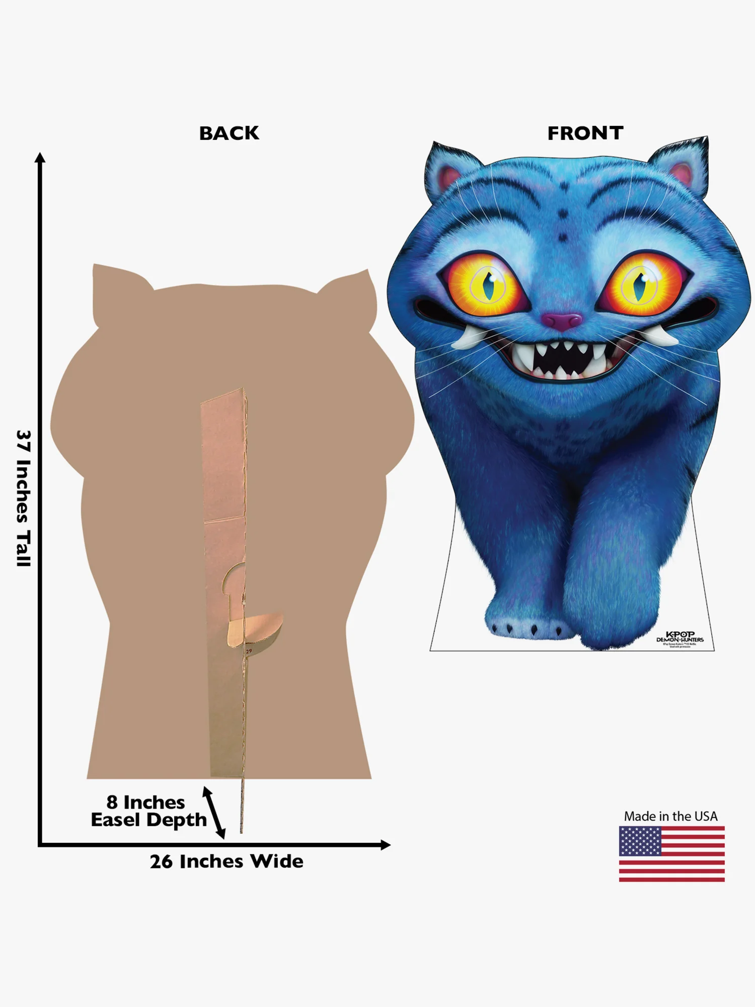 KPop Demon Hunters Standee Derpy Tiger - Image 3