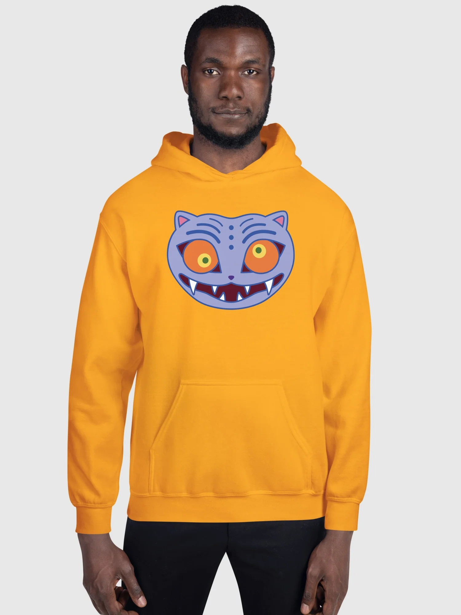 KPop Demon Hunters Derpy Tiger Hoodie - Image 3