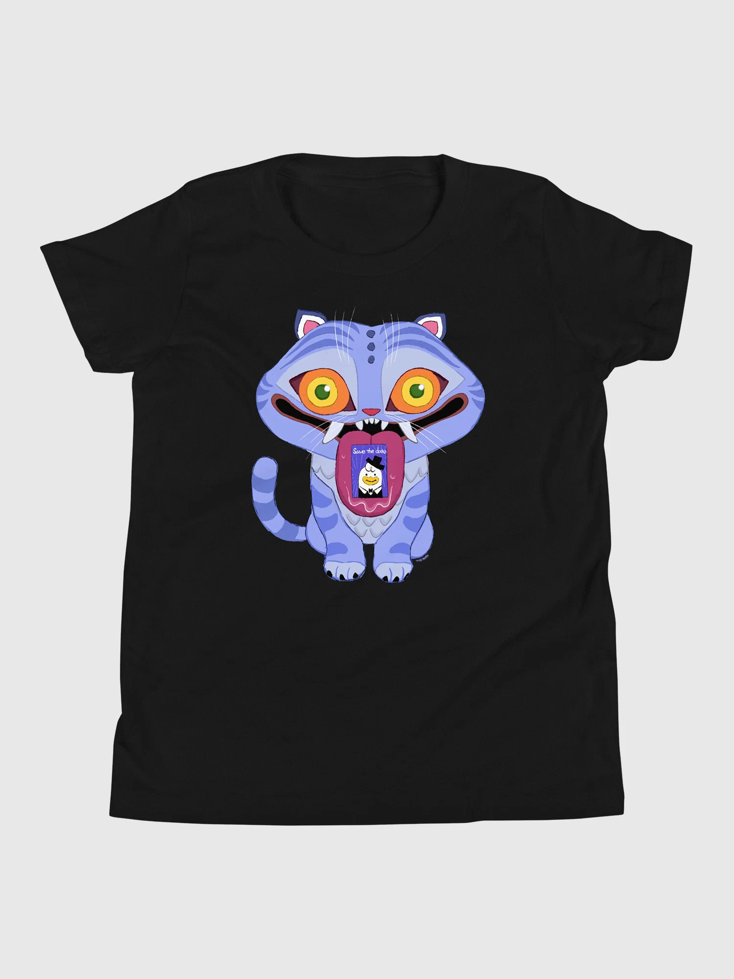 KPop Demon Hunters Derpy Tiger Kids T-Shirt - Image 4