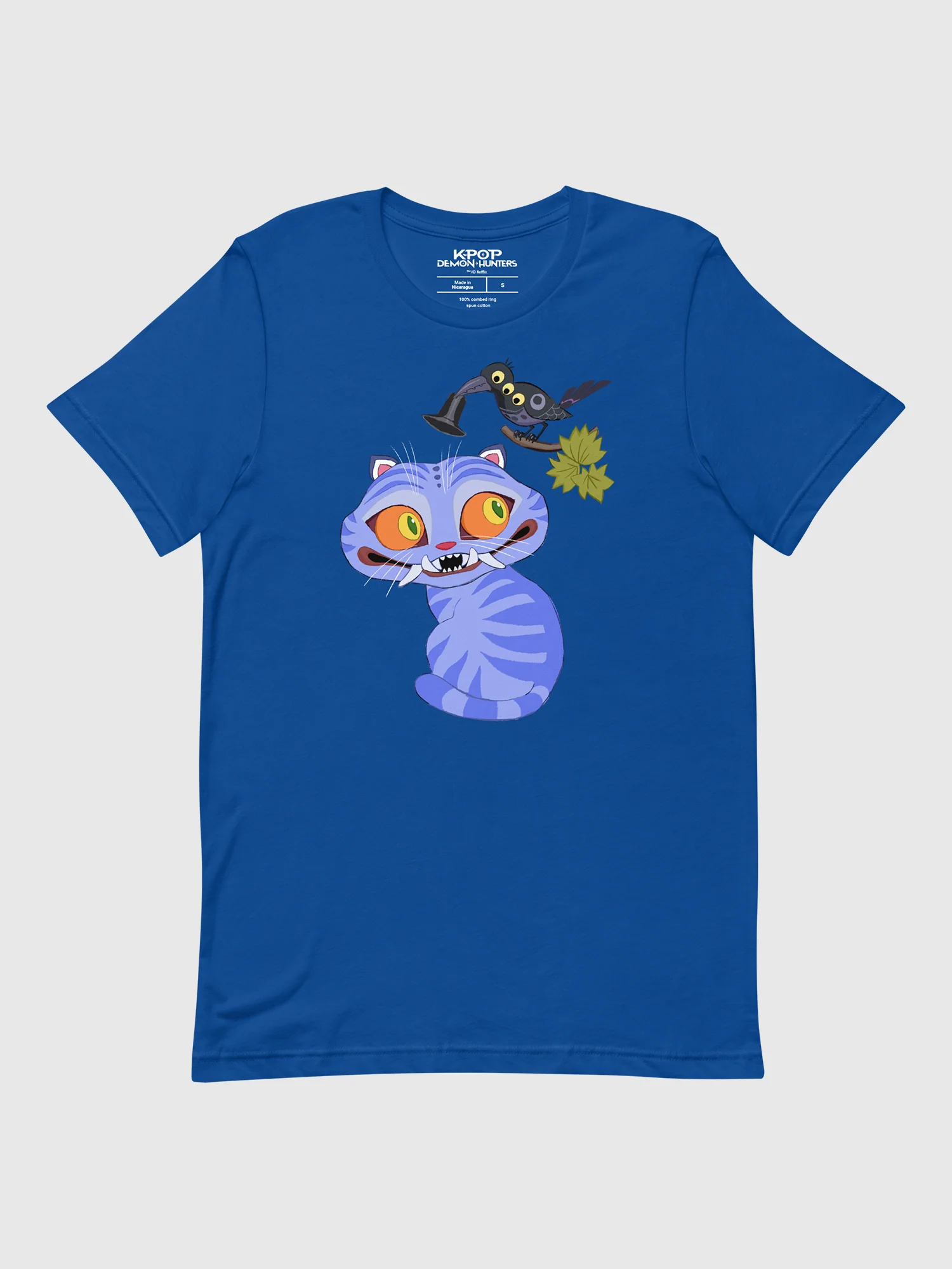 KPop Demon Hunters Derpy Tiger and Sussie Magpie T-Shirt - Image 3
