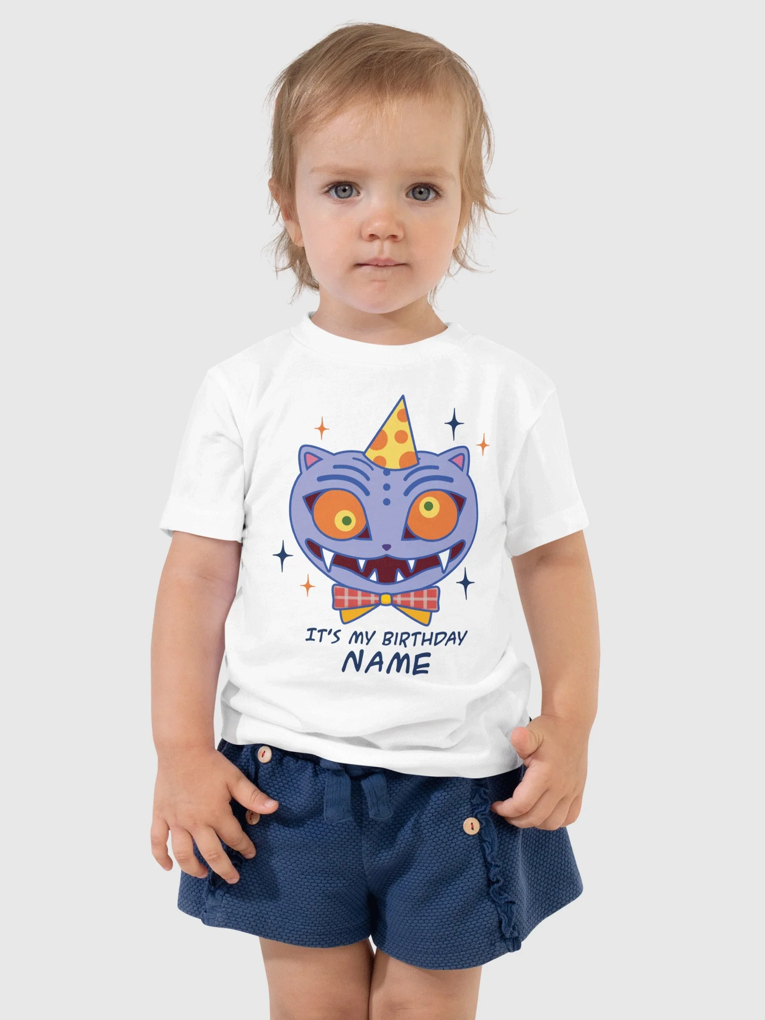 KPop Demon Hunters Derpy Tiger Birthday Personalized Toddler T-Shirt - Image 11