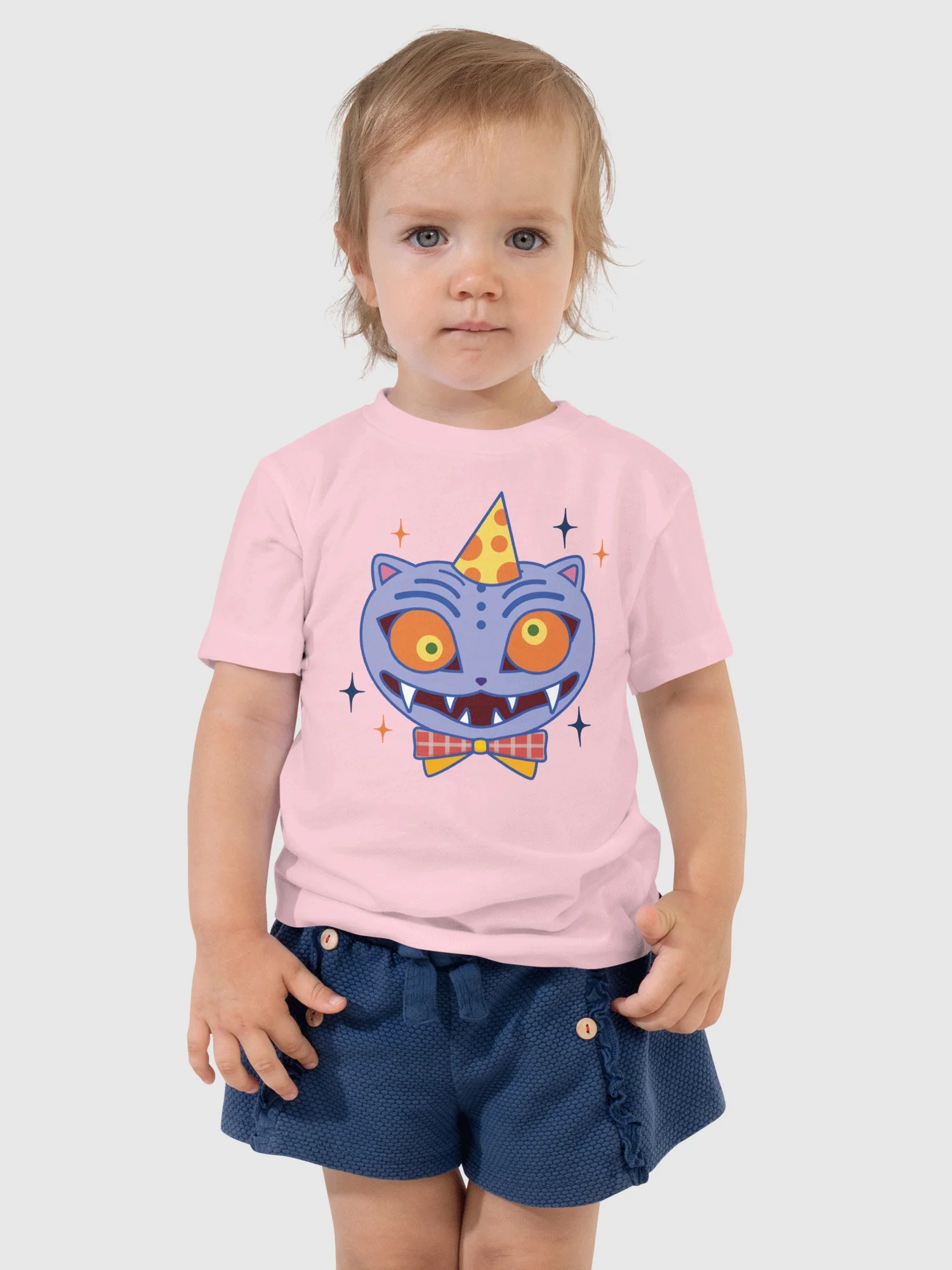 KPop Demon Hunters Derpy Tiger Birthday Toddler T-Shirt - Image 4