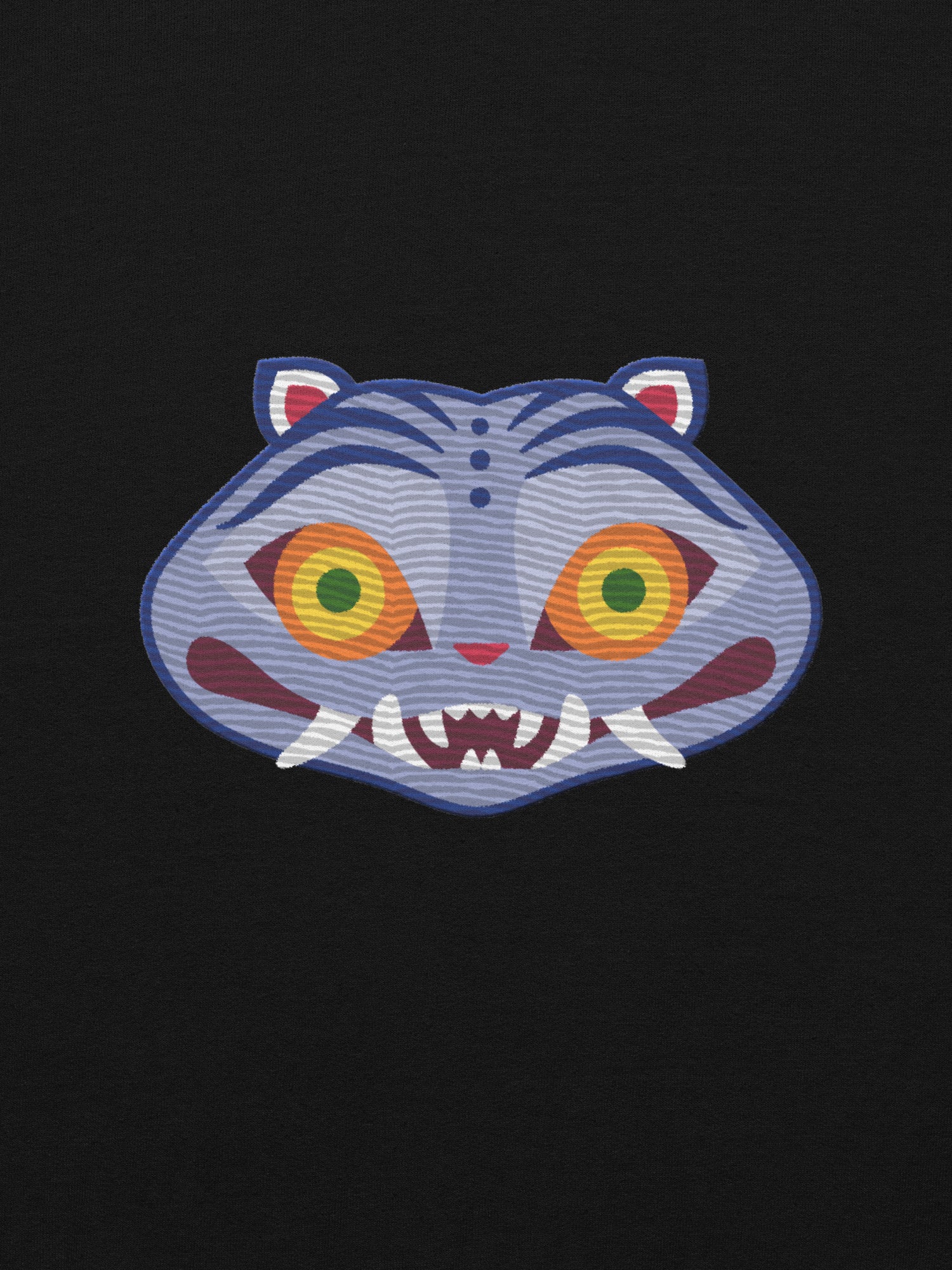 KPop Demon Hunters Derpy Tiger Embroidered Sweatshirt - Image 5