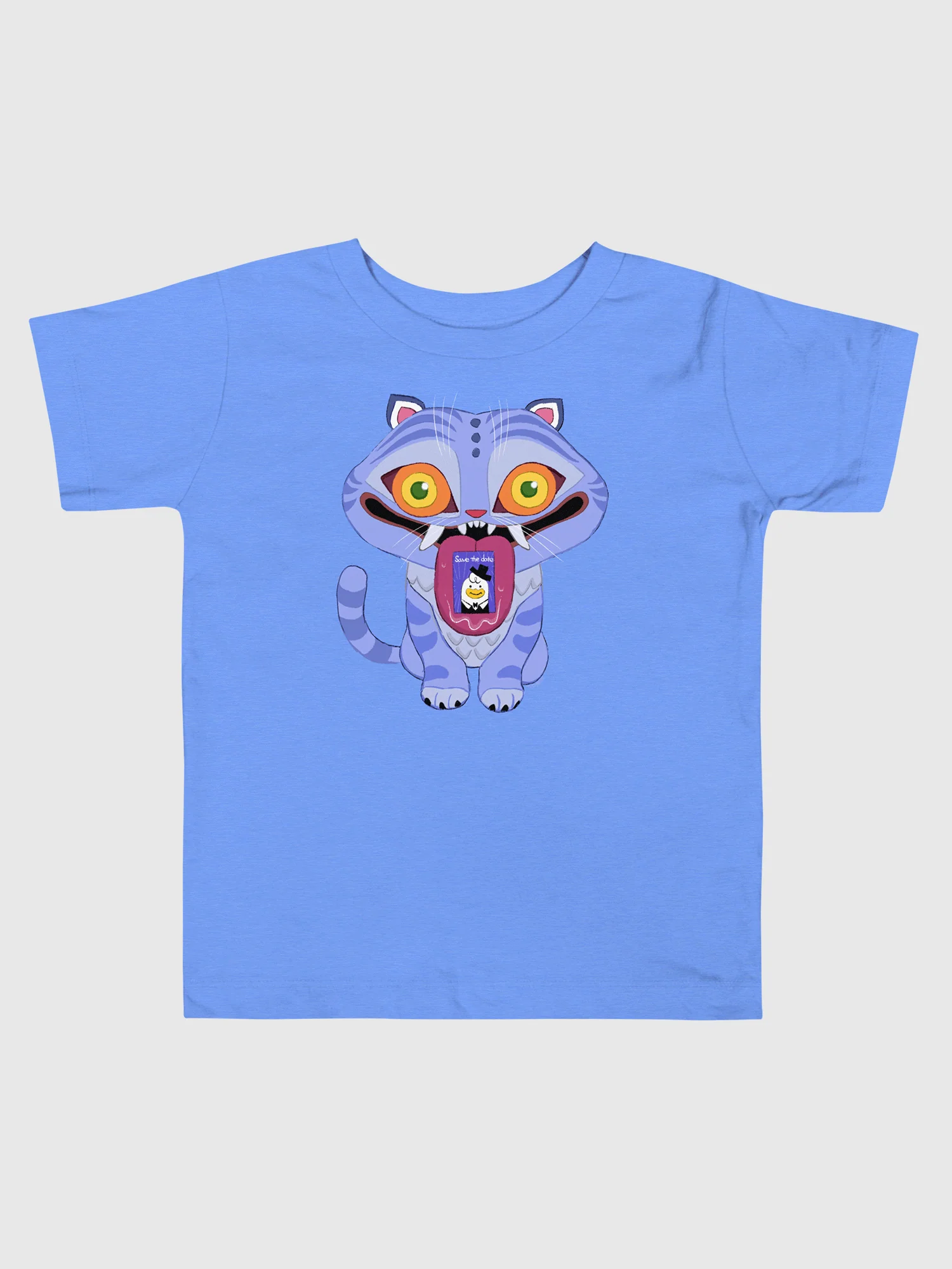 KPop Demon Hunters Derpy Tiger Toddler T-Shirt - Image 4