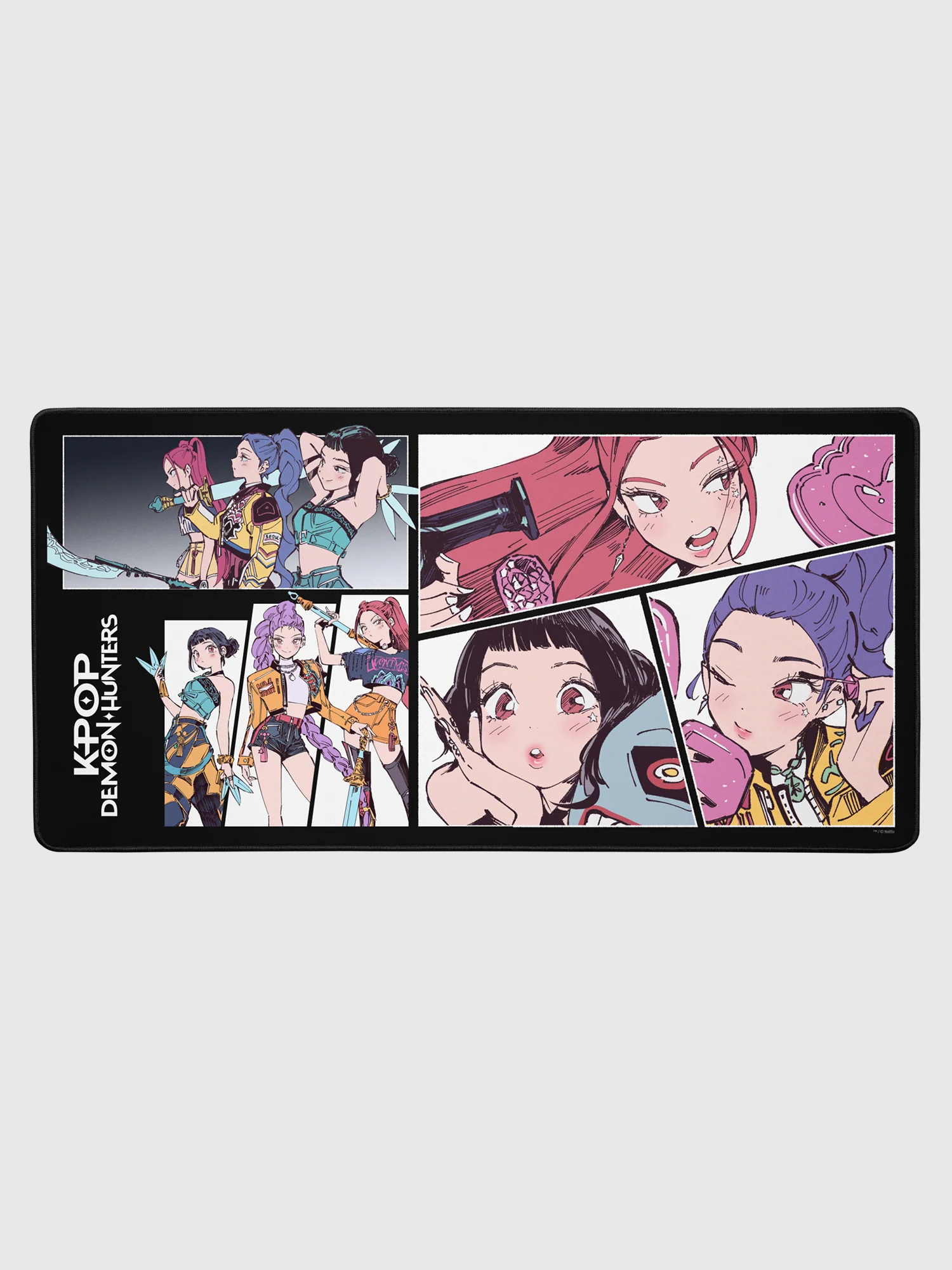 KPop Demon Hunters Desk Mat HUNTR/X Polo Tokki - Image 3