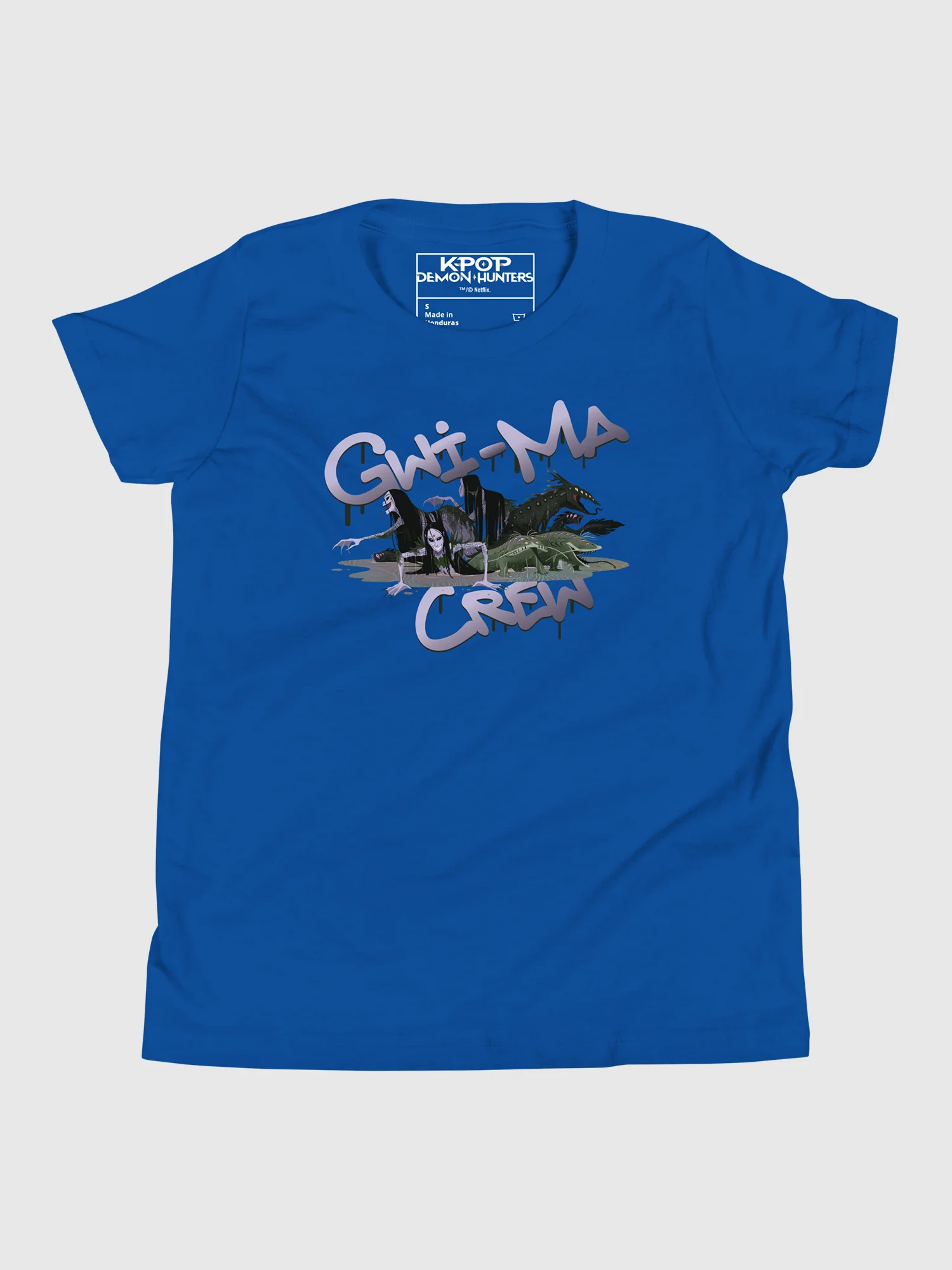 KPop Demon Hunters Gwi-Ma Crew Kids T-Shirt - Image 5