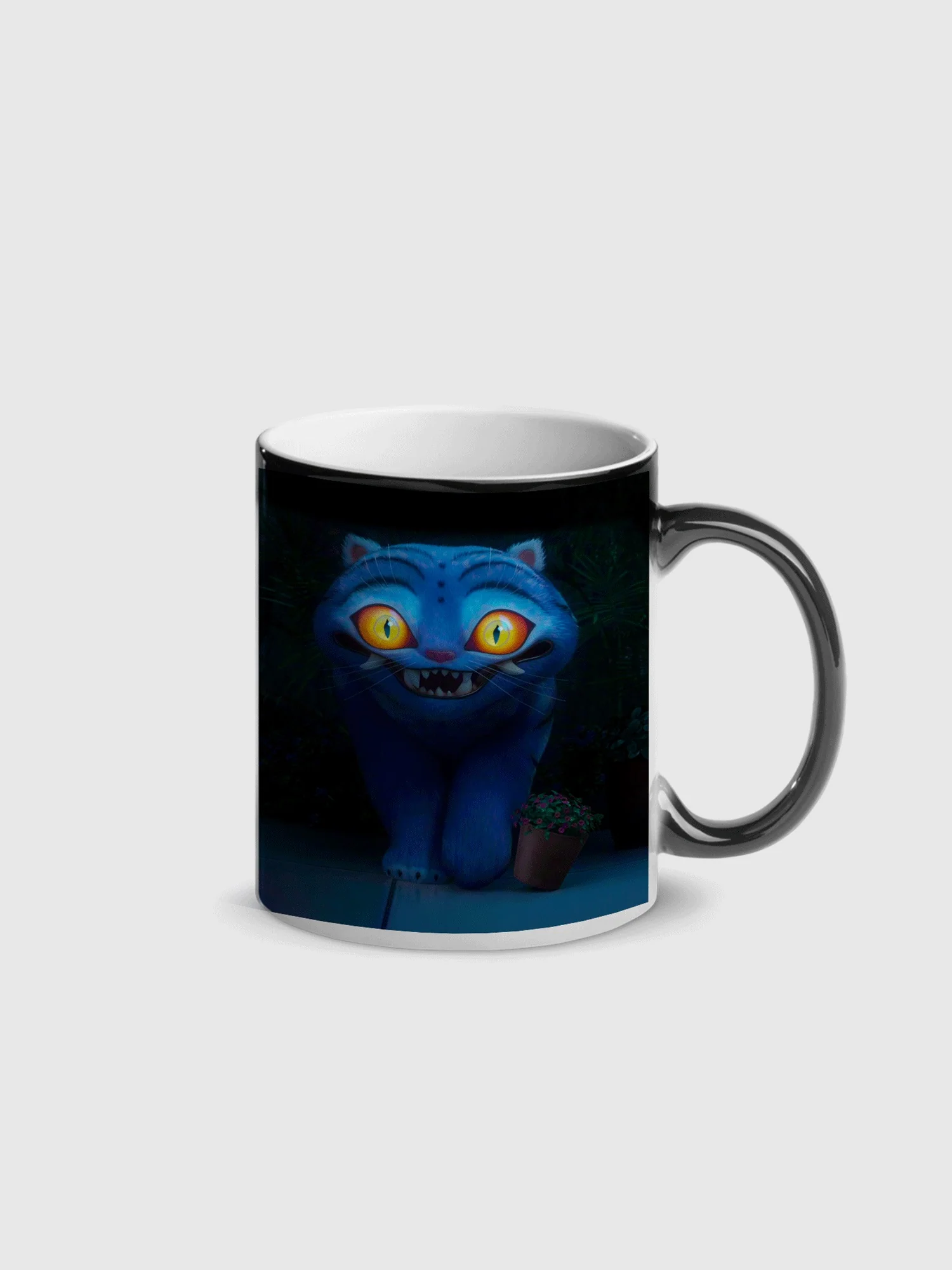 KPop Demon Hunters Heat Activated Mug Derpy Tiger - Image 3