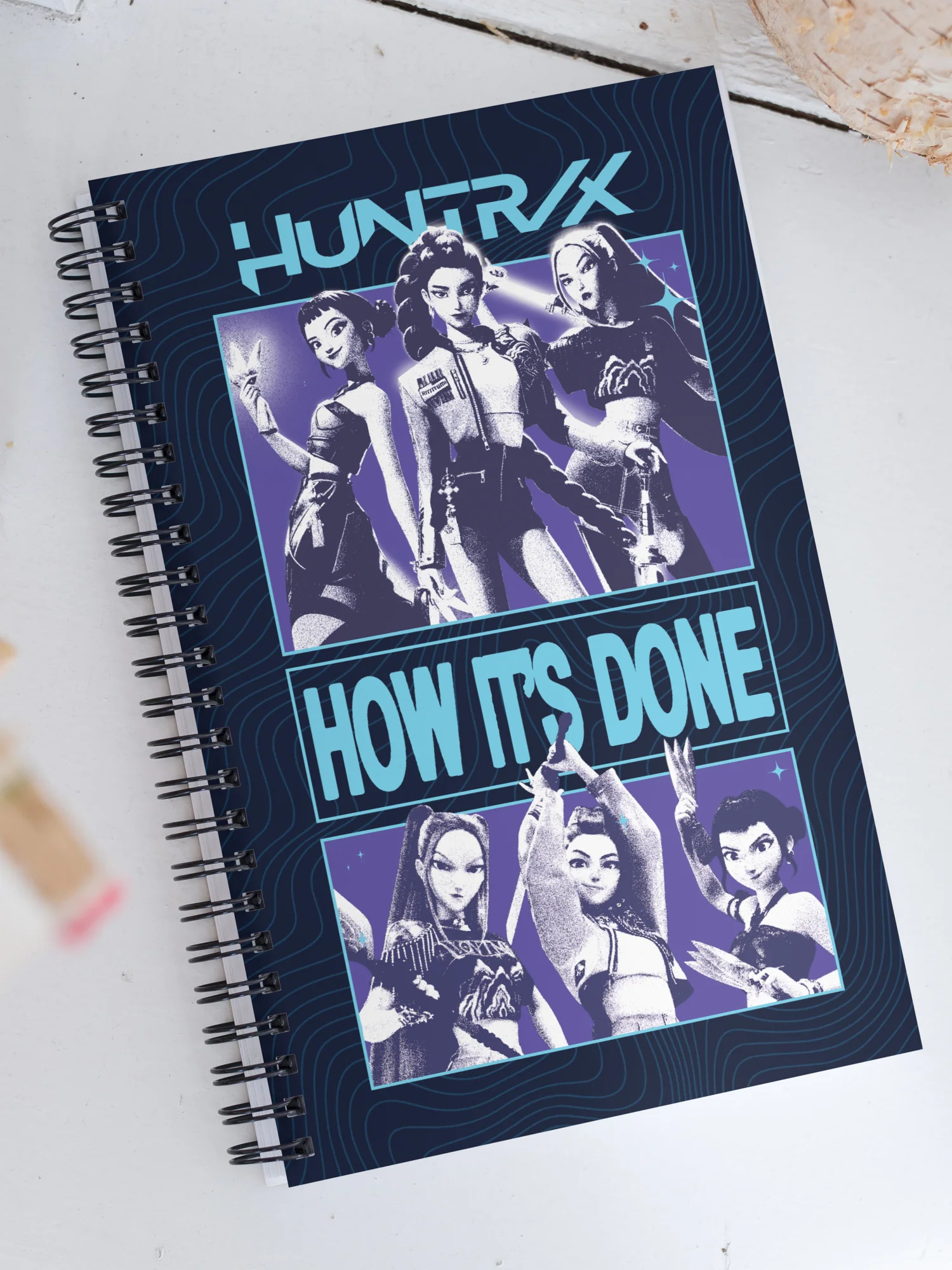 KPop Demon Hunters How It's Done HUNTR/X Notebook - Image 4