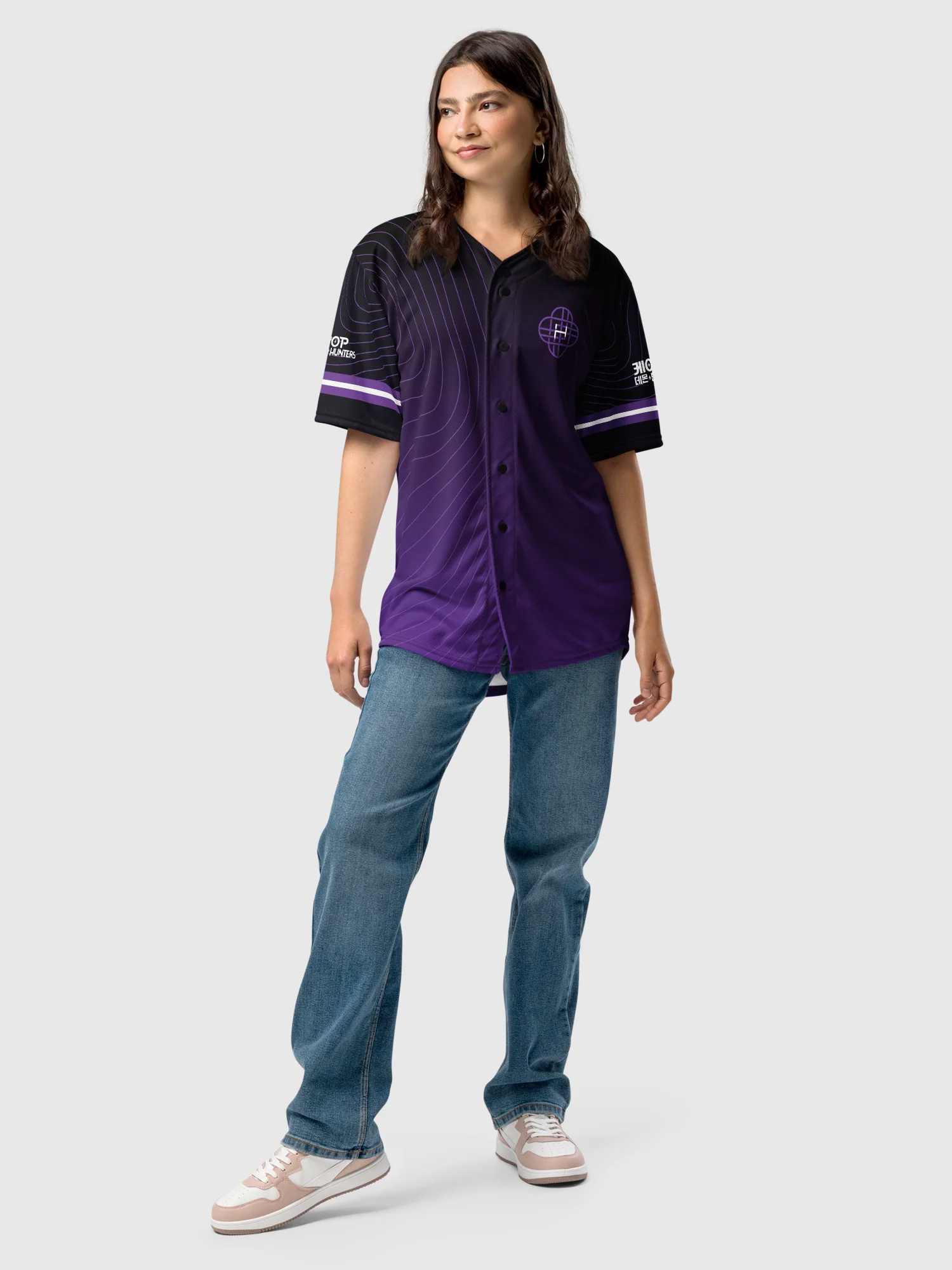 KPop Demon Hunters HUNTR/X Baseball Jersey - Image 4