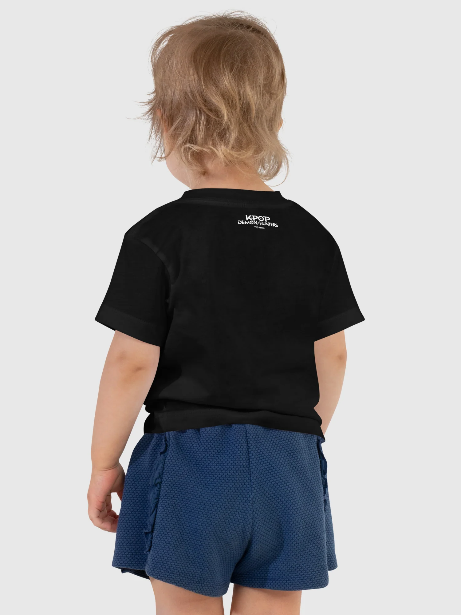 KPop Demon Hunters HUNTR/X Birthday Personalized Toddler Short Sleeve T-Shirt - Image 4