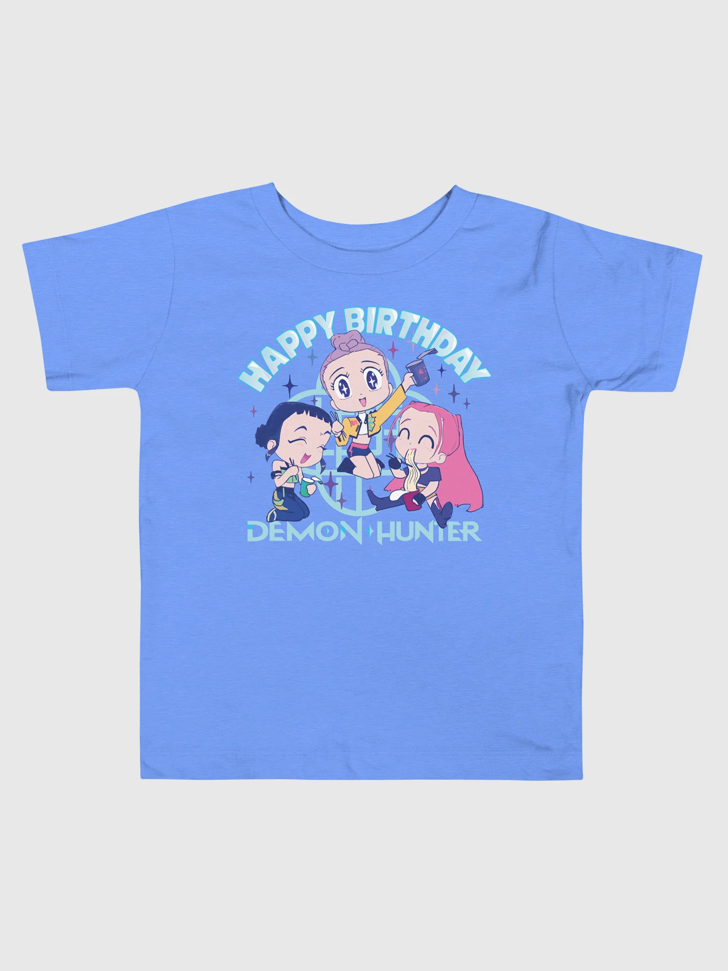 KPop Demon Hunters HUNTR/X Birthday Toddler Short Sleeve T-Shirt - Image 2