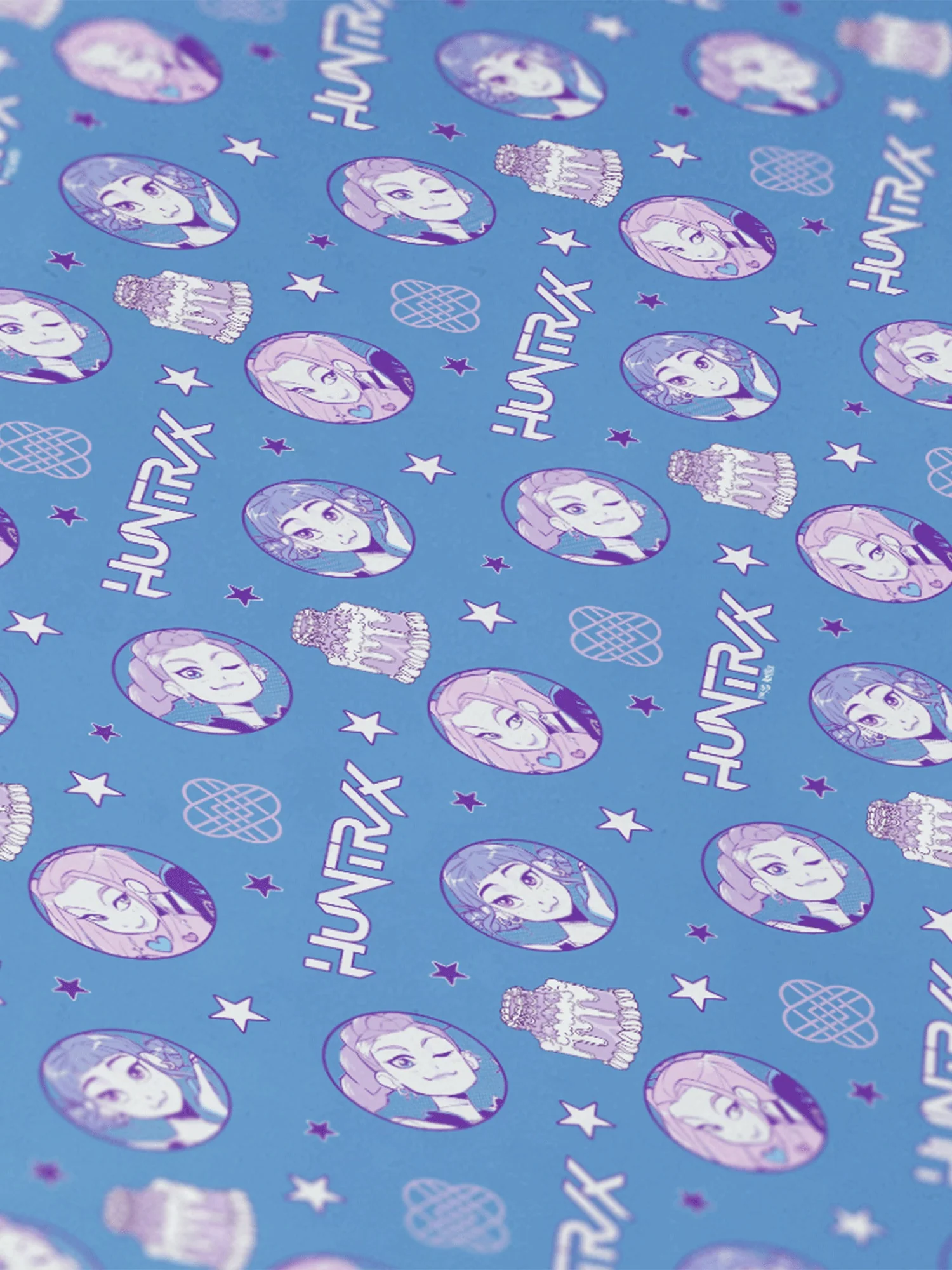 KPop Demon Hunters HUNTR/X Birthday Wrapping Paper - Image 2