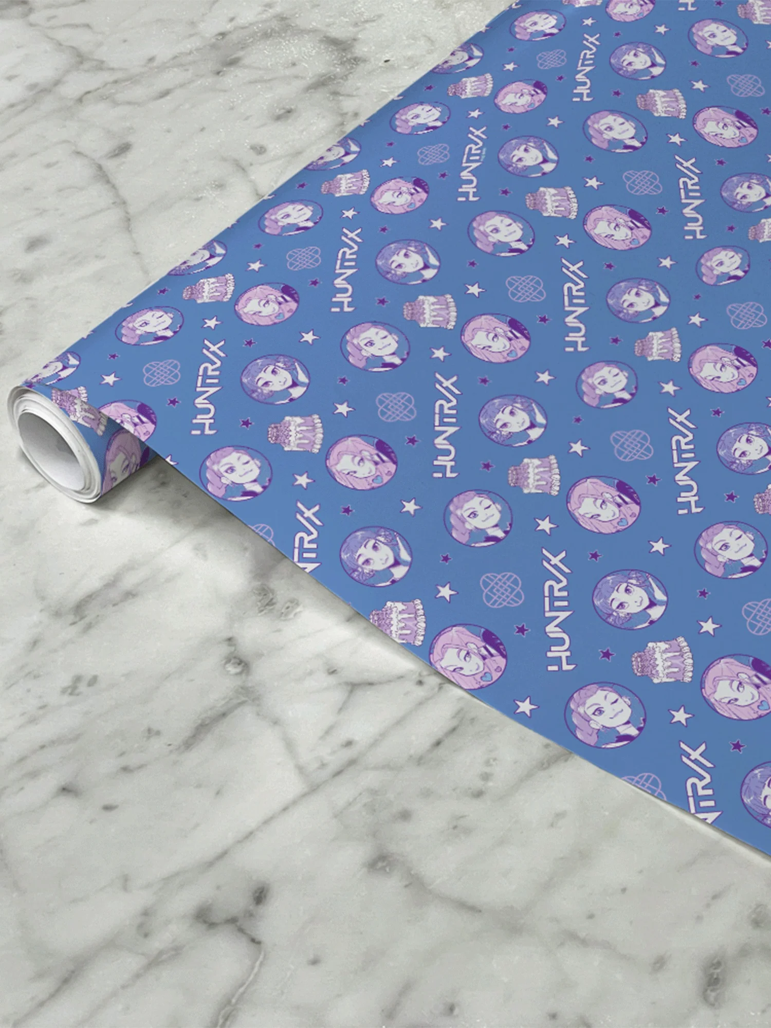 KPop Demon Hunters HUNTR/X Birthday Wrapping Paper - Image 3