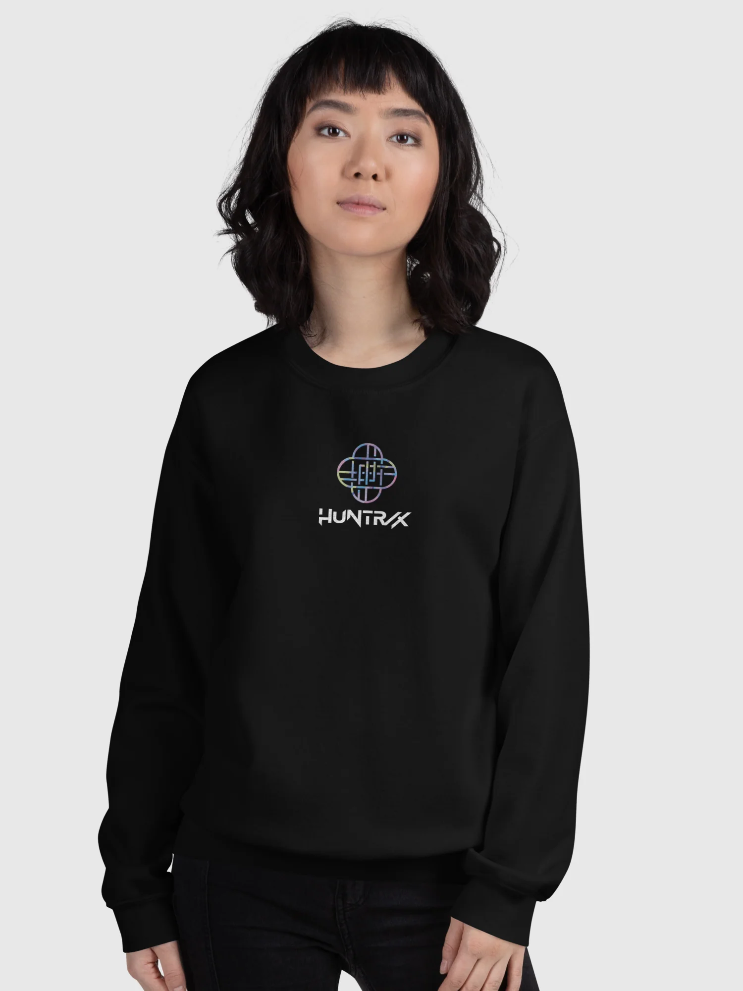 KPop Demon Hunters HUNTR/X Embroidered Crewneck Sweatshirt - Image 4