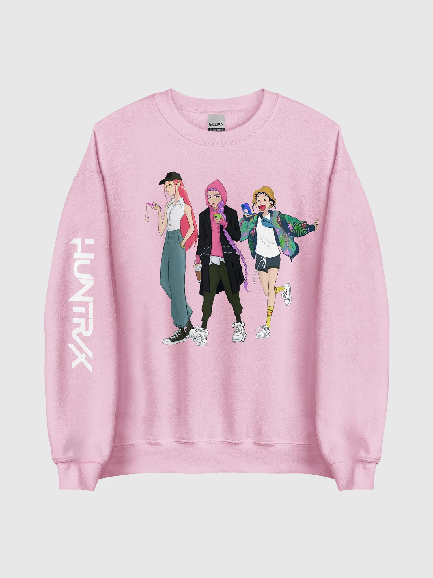 KPop Demon Hunters Off Duty HUNTR/X Sweatshirt - Image 2