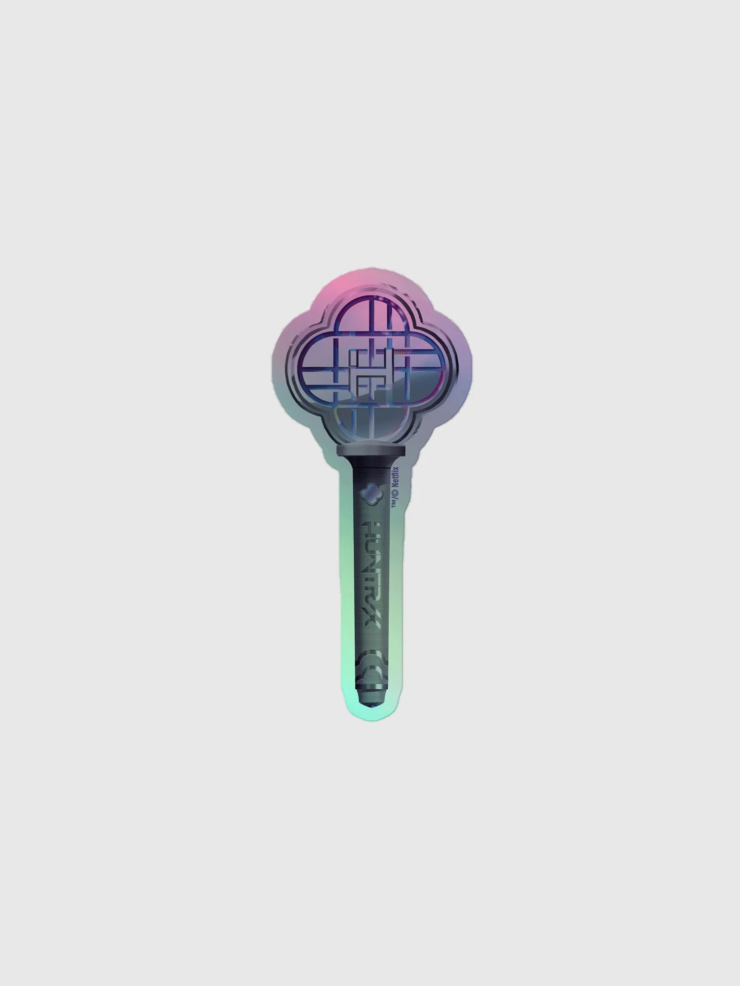 KPop Demon Hunters HUNTR/X Lightstick Sticker - Image 3
