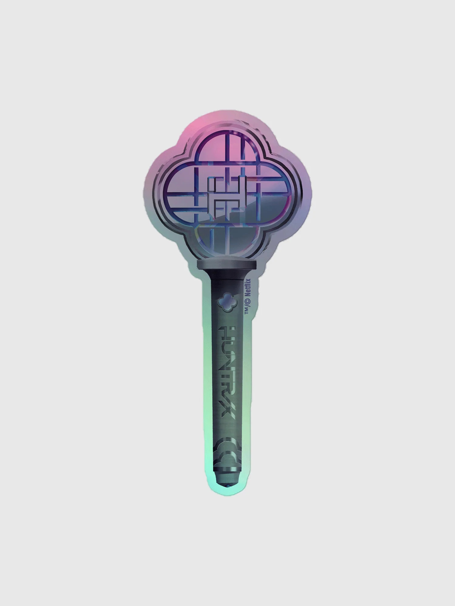 KPop Demon Hunters HUNTR/X Lightstick Sticker - Image 5