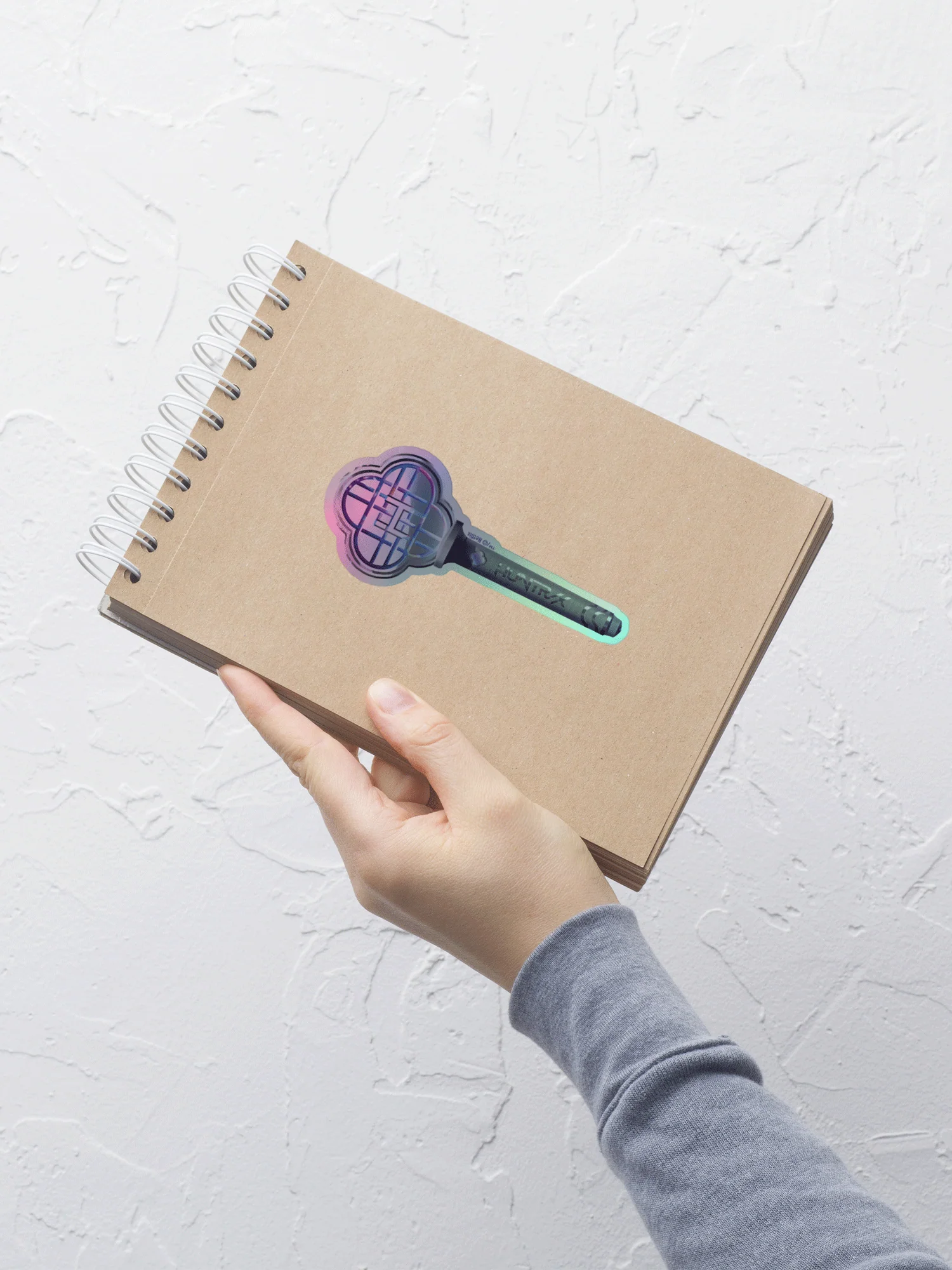 KPop Demon Hunters HUNTR/X Lightstick Sticker - Image 6