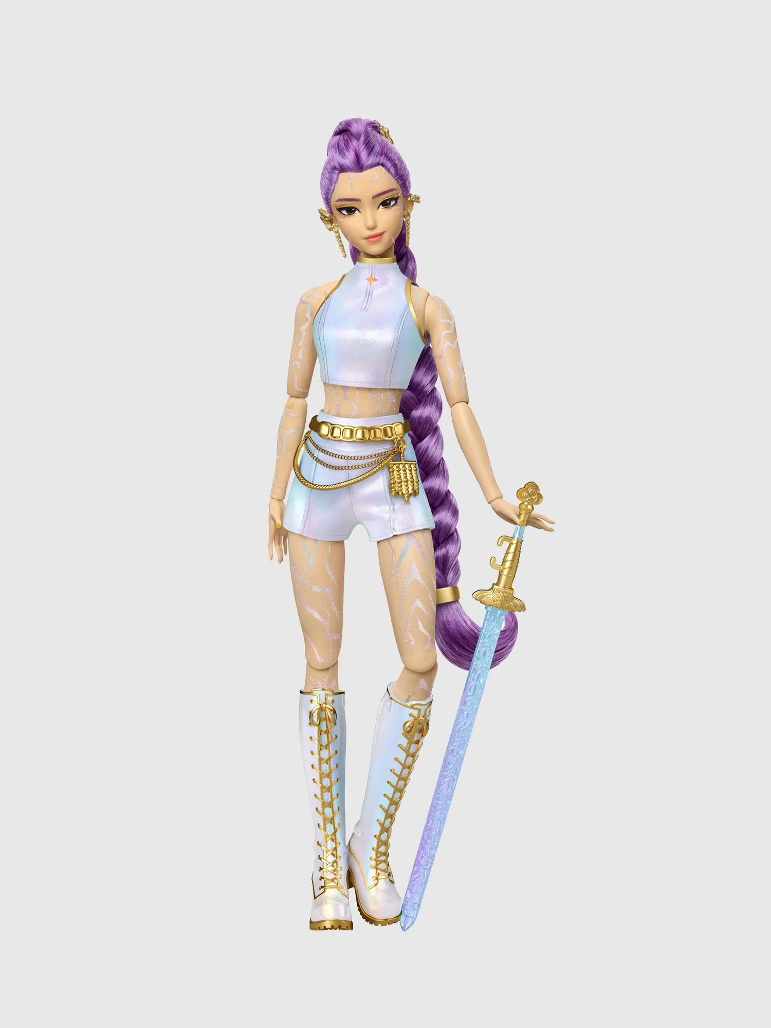 KPop Demon Hunters HUNTR/X Rumi, Mira, Zoey What it Sounds Like 3-Pack Mattel Dolls - Image 2