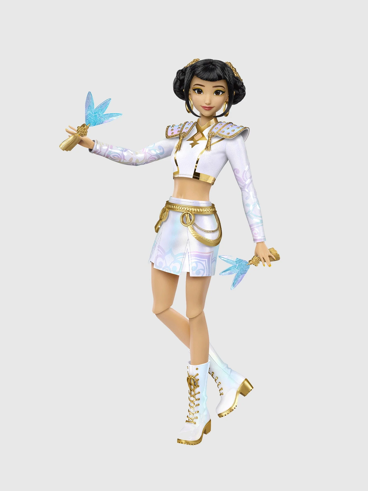 KPop Demon Hunters HUNTR/X Rumi, Mira, Zoey What it Sounds Like 3-Pack Mattel Dolls - Image 4
