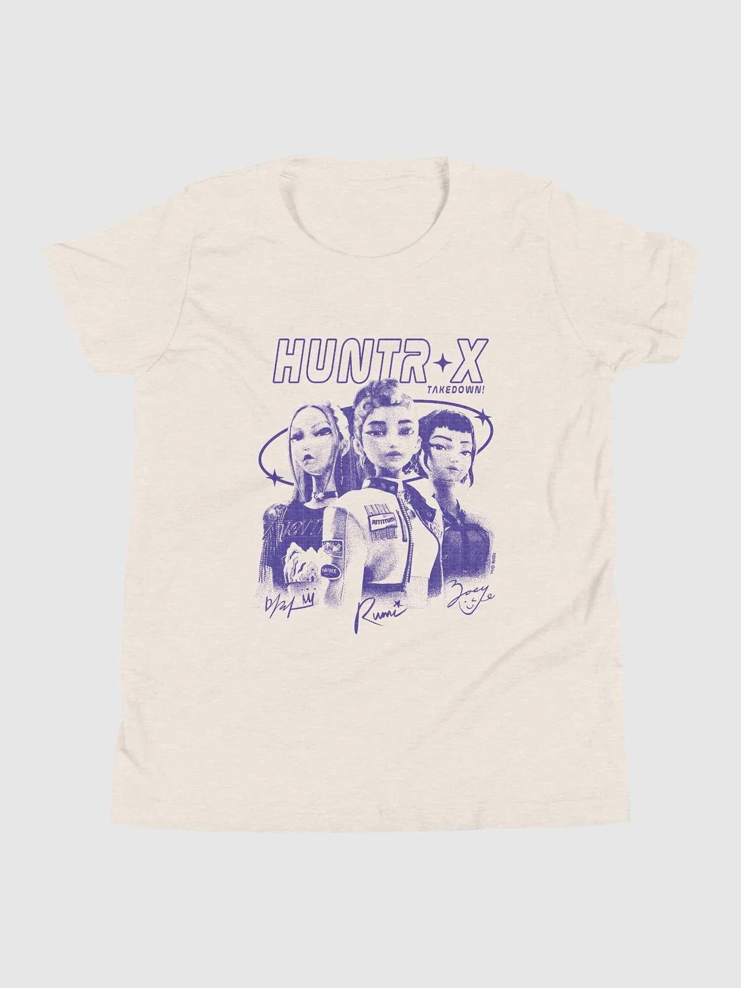 KPop Demon Hunters HUNTR/X Takedown Kids T-Shirt - Image 3