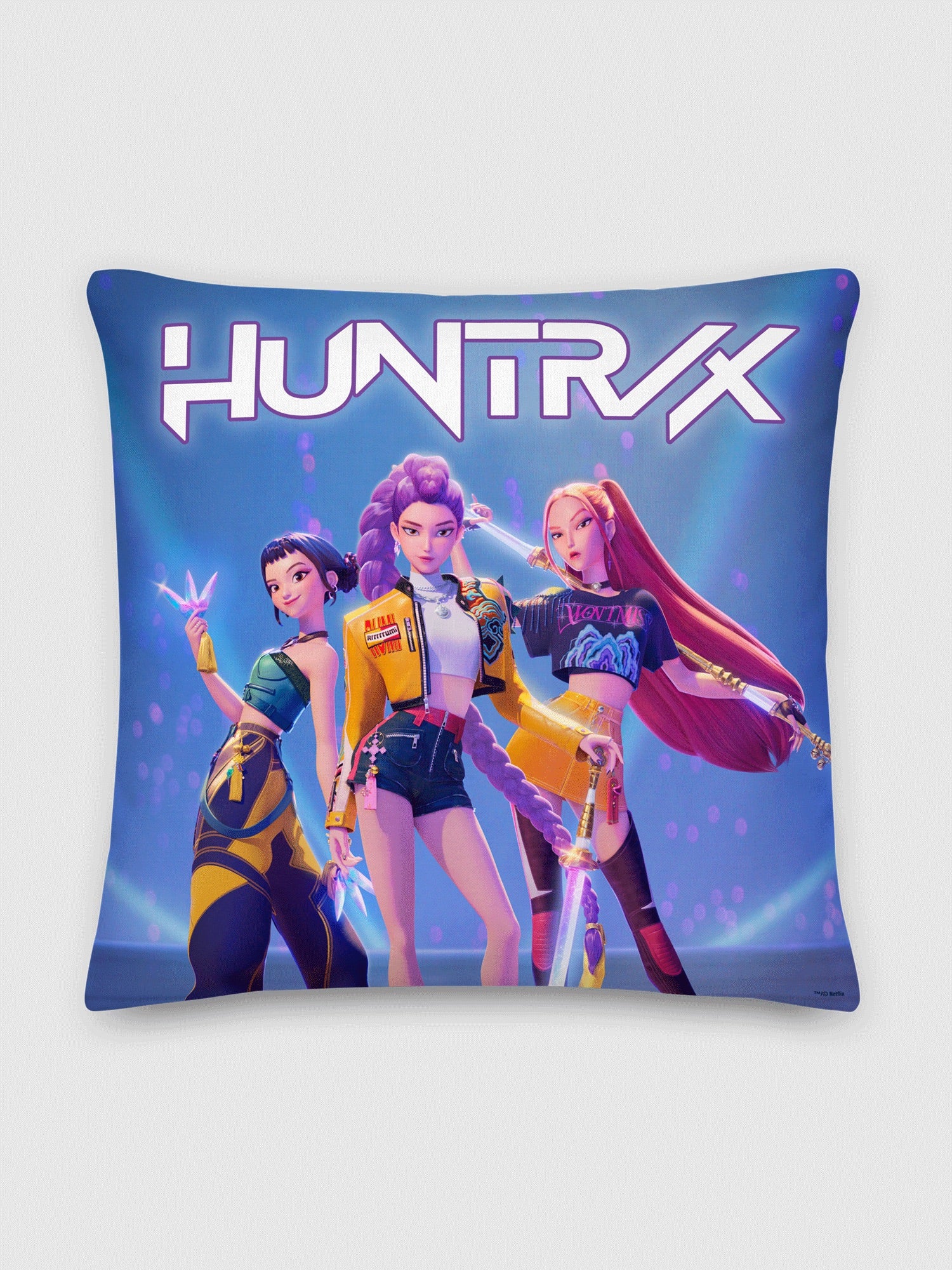 KPop Demon Hunters HUNTR/X Throw Pillow - Image 2