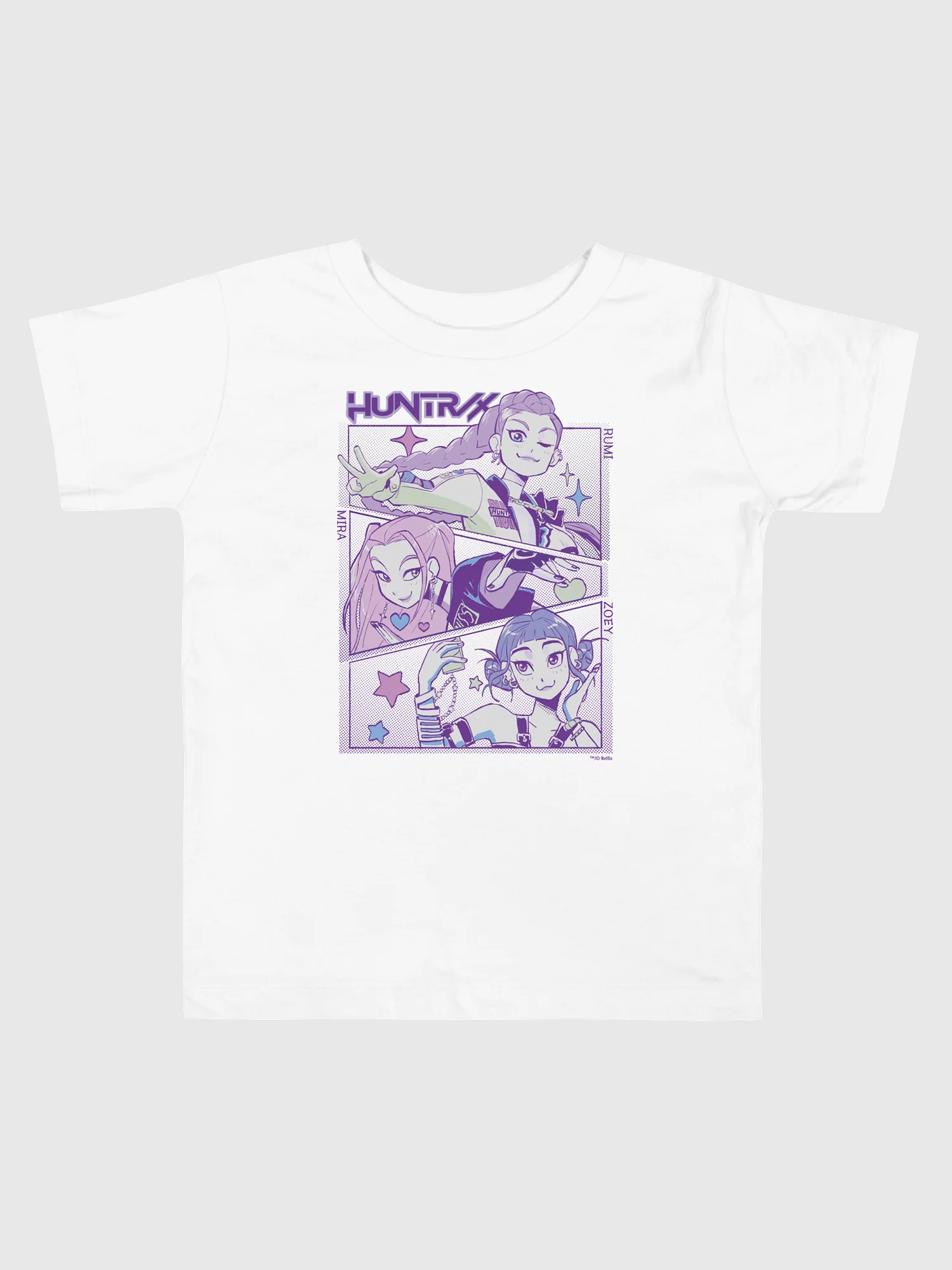 KPop Demon Hunters HUNTR/X Toddler T-Shirt - Image 3
