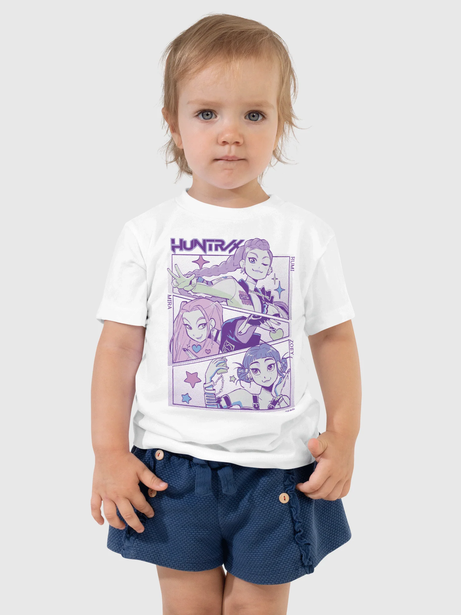 KPop Demon Hunters HUNTR/X Toddler T-Shirt - Image 7
