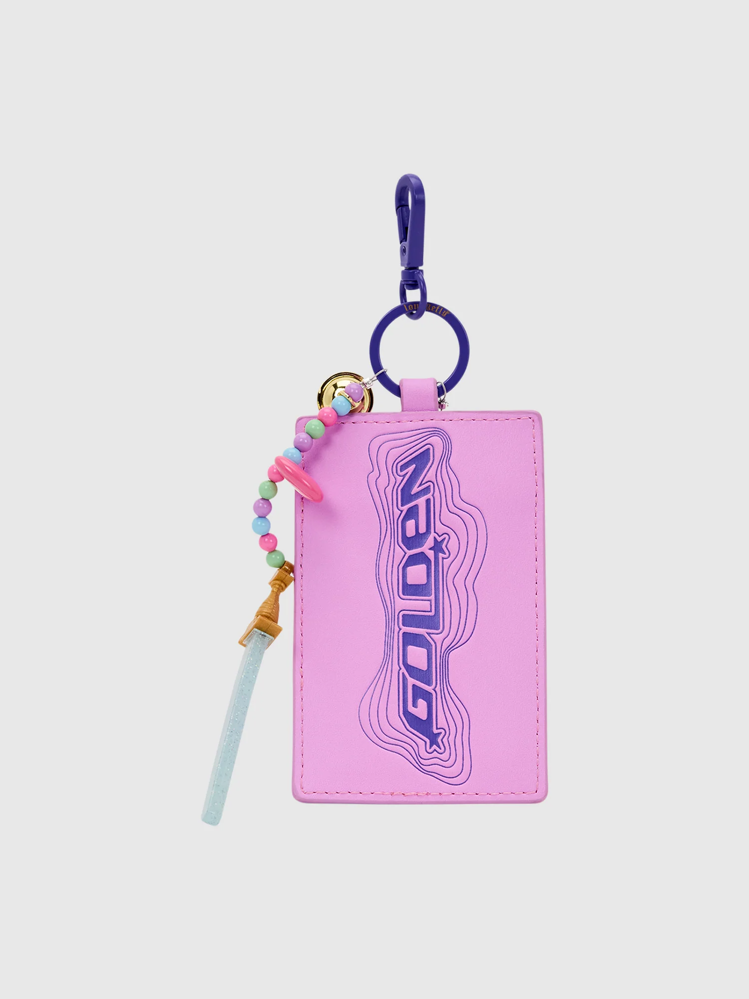KPop Demon Hunters HUNTR/X Mini Backpack with Photo Card Charm - Image 8