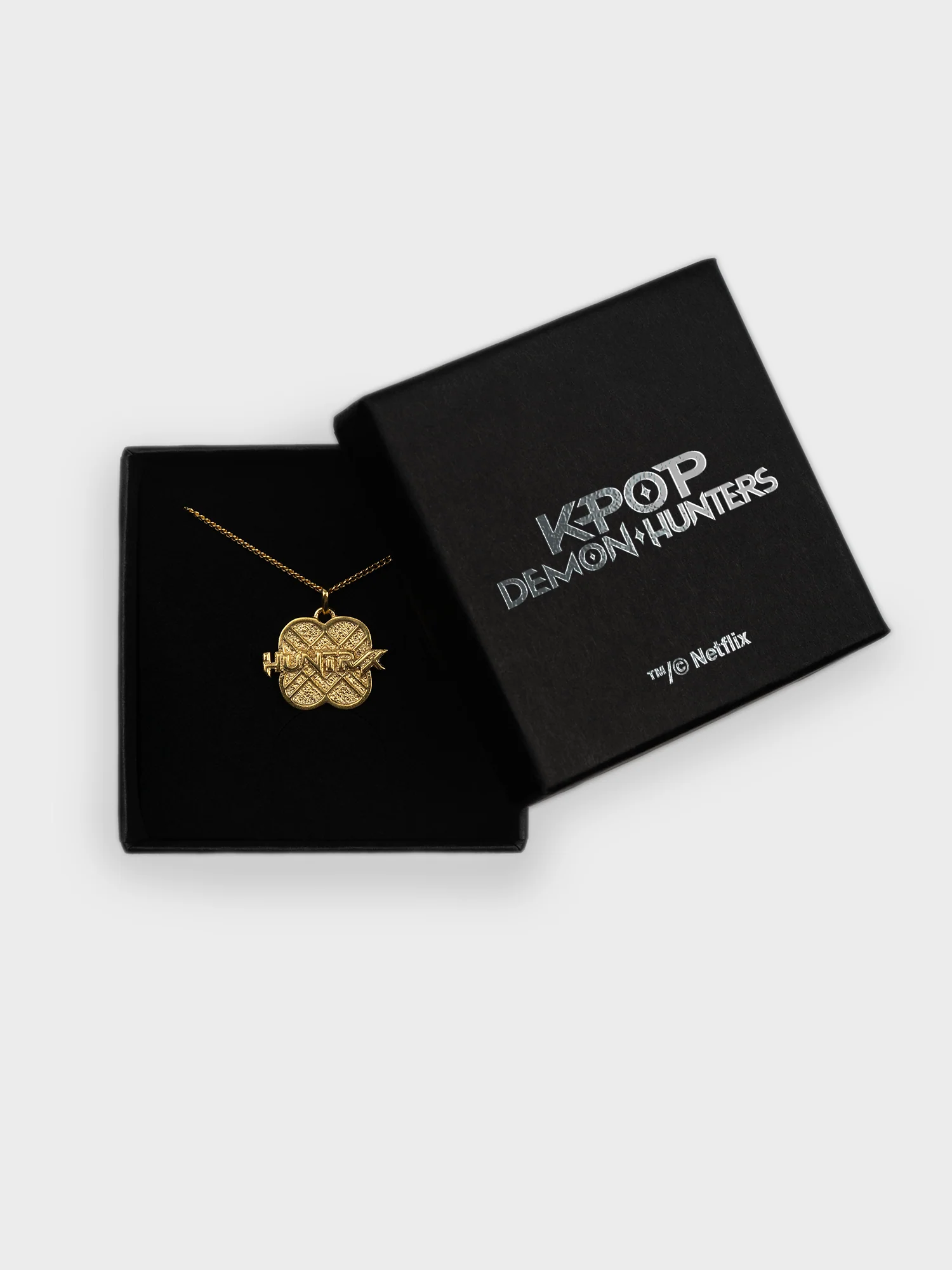 KPop Demon Hunters HUNTR/X Logo Necklace - Image 6